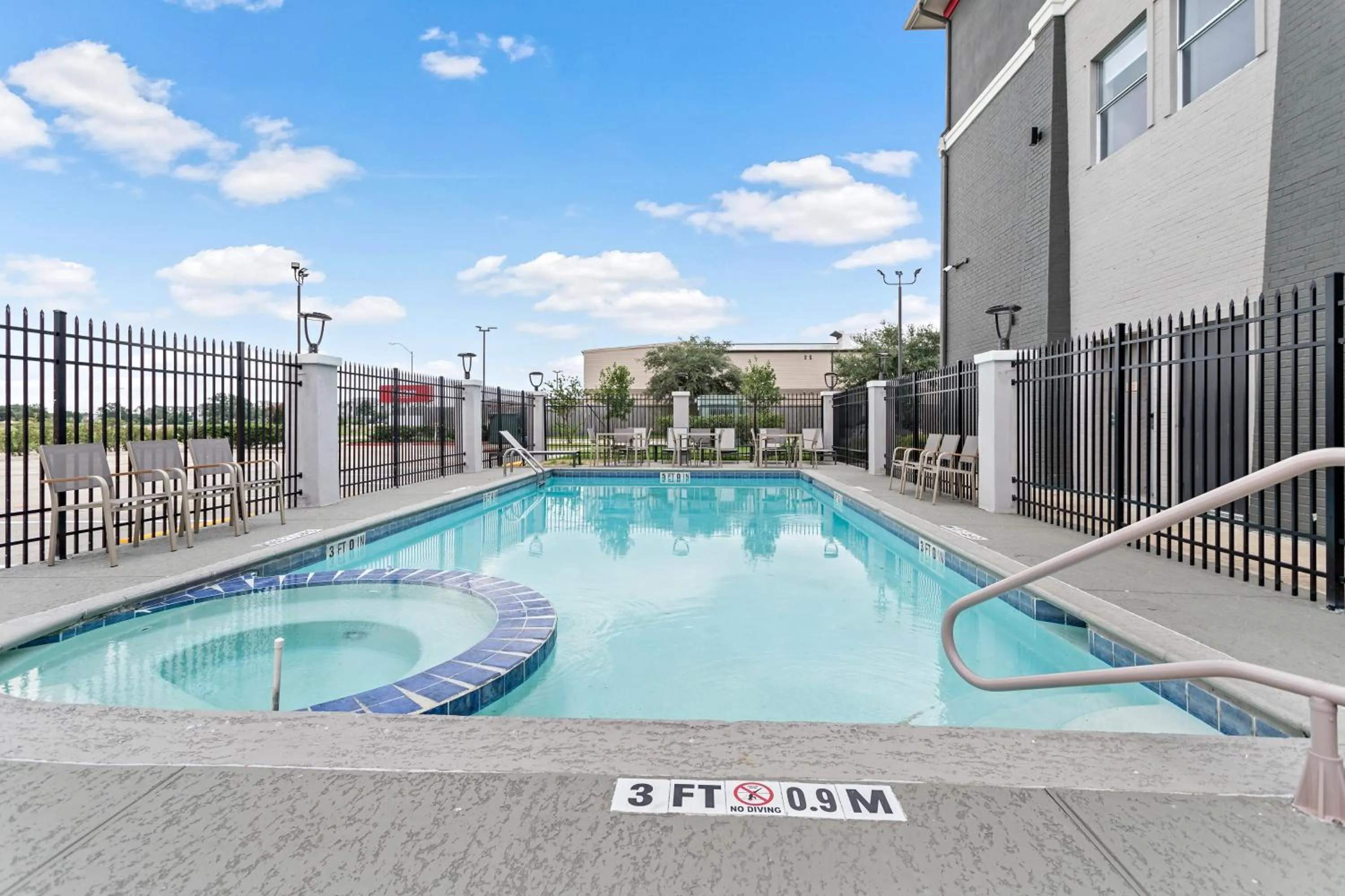 Swimming pool in Hawthorn Extended Stay by Wyndham Port Arthur