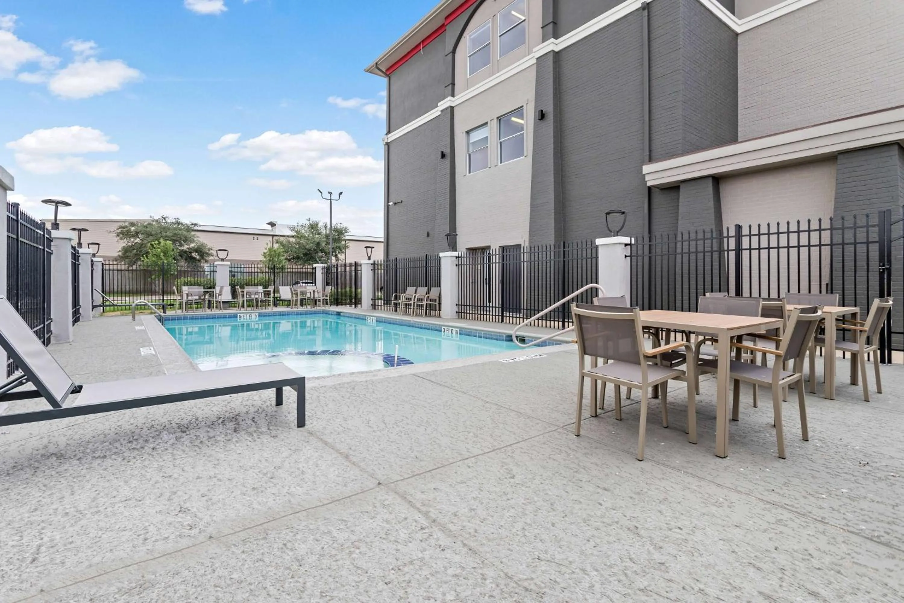 Pool view in Hawthorn Extended Stay by Wyndham Port Arthur