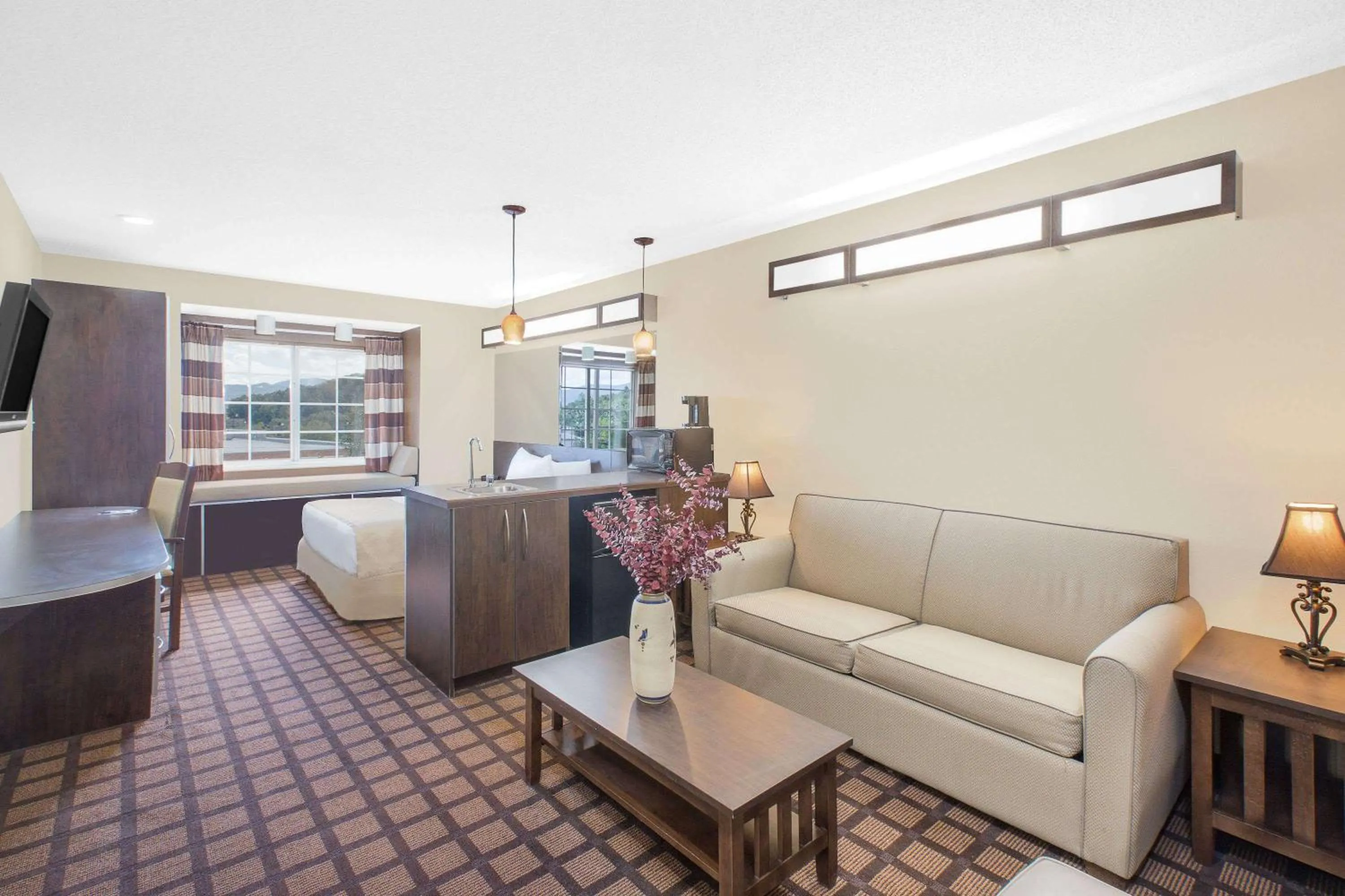 Photo of the whole room in Microtel Inn &amp; Suites by Wyndham Franklin