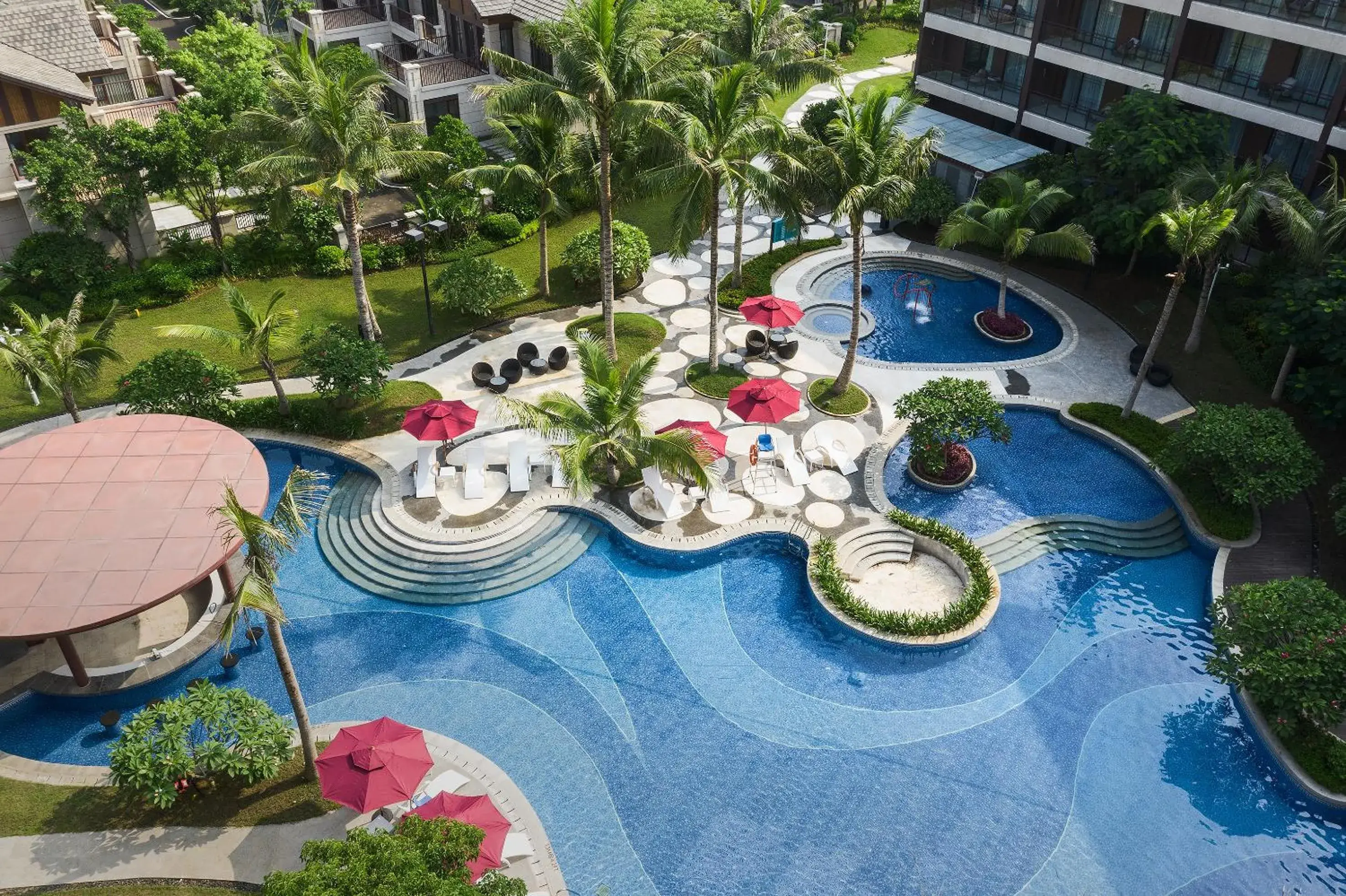 Pool view in Wingate by Wyndham Hainan Chengmai Pool view in Wingate by Wyndham Hainan Chengmai