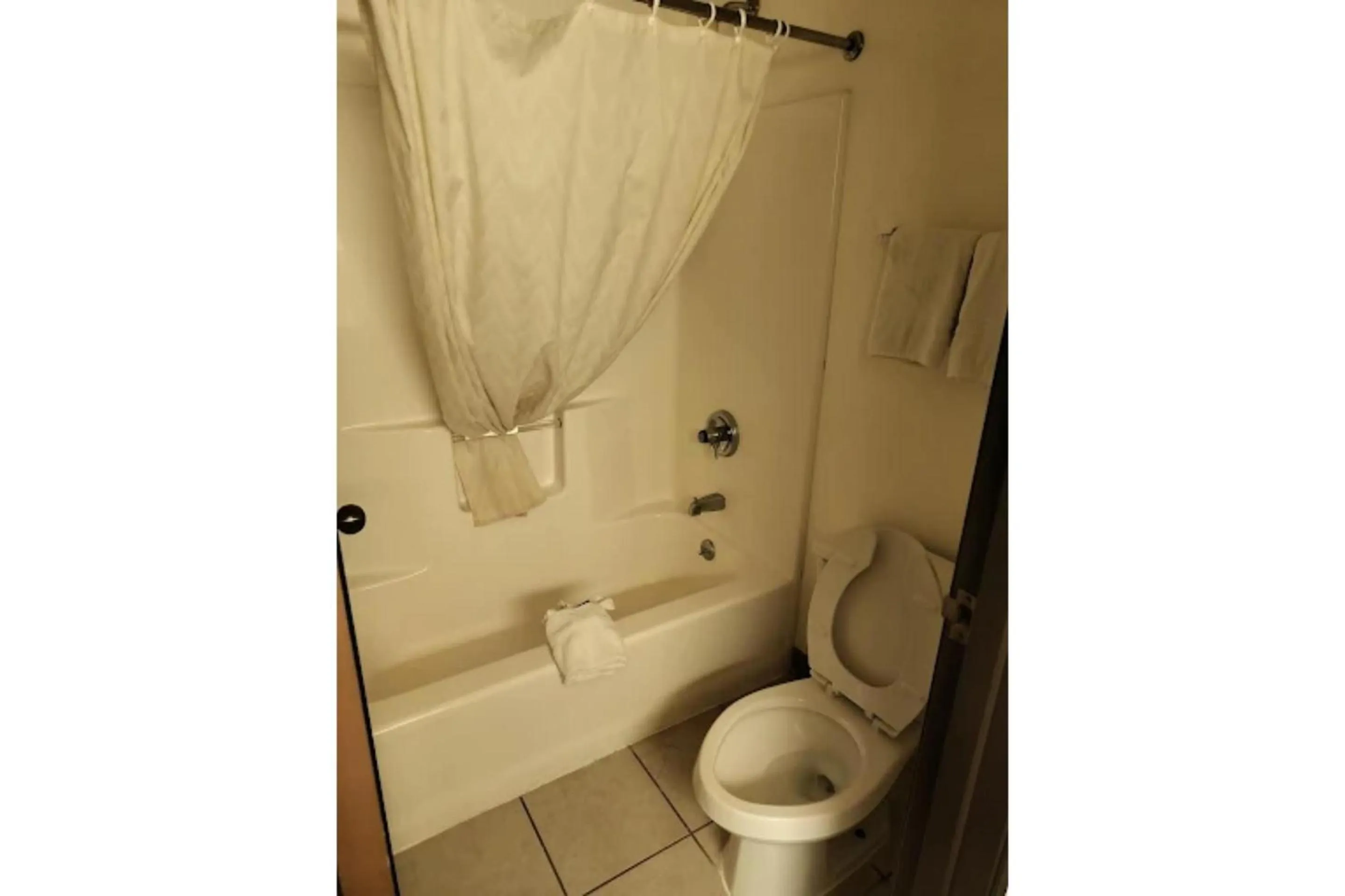 Bathroom in Capital O Amerihost Inn and Suites Mexico Hwy 54 MO