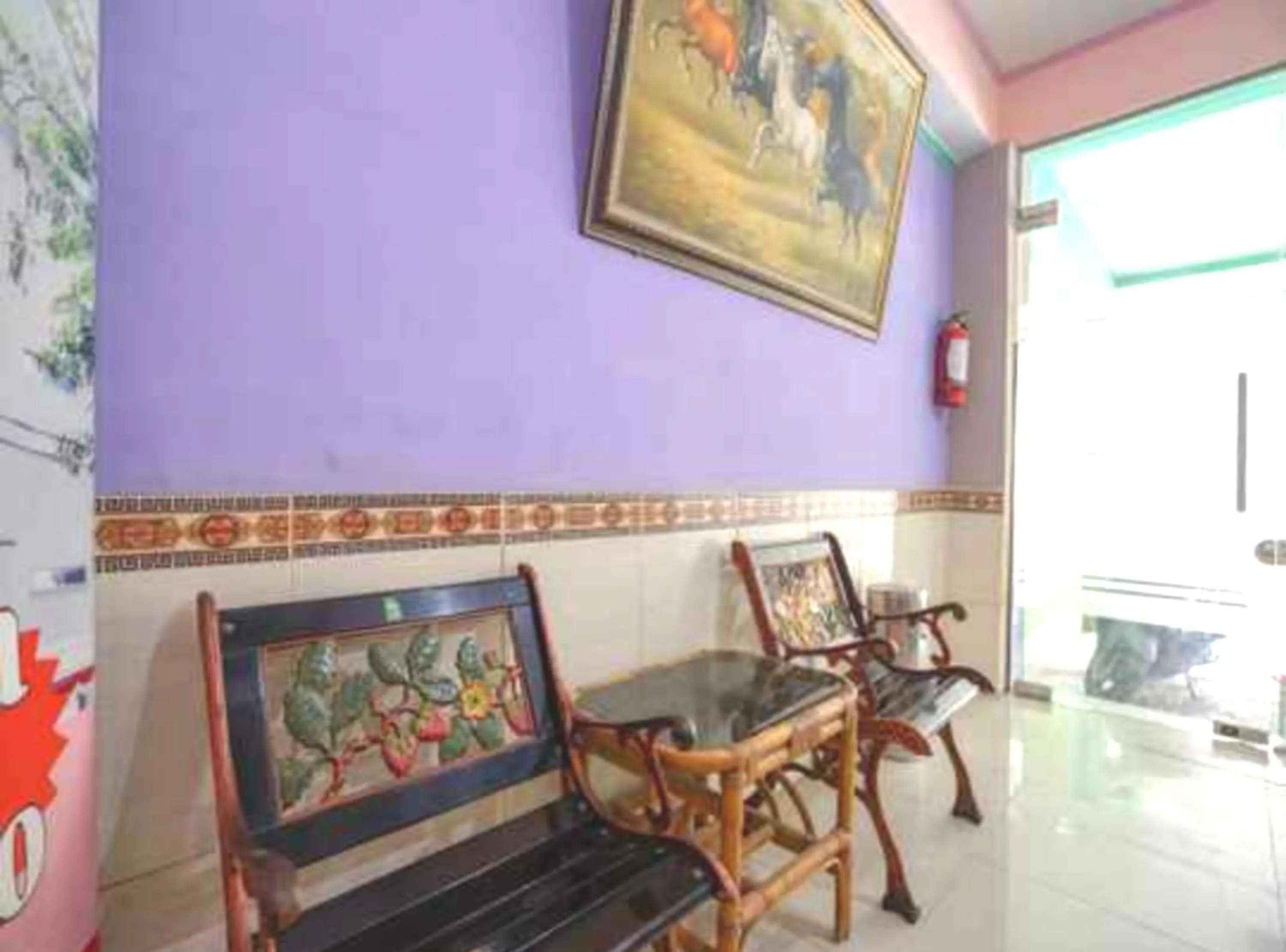 Living room in Hotel Lendosis Mayor Ruslan