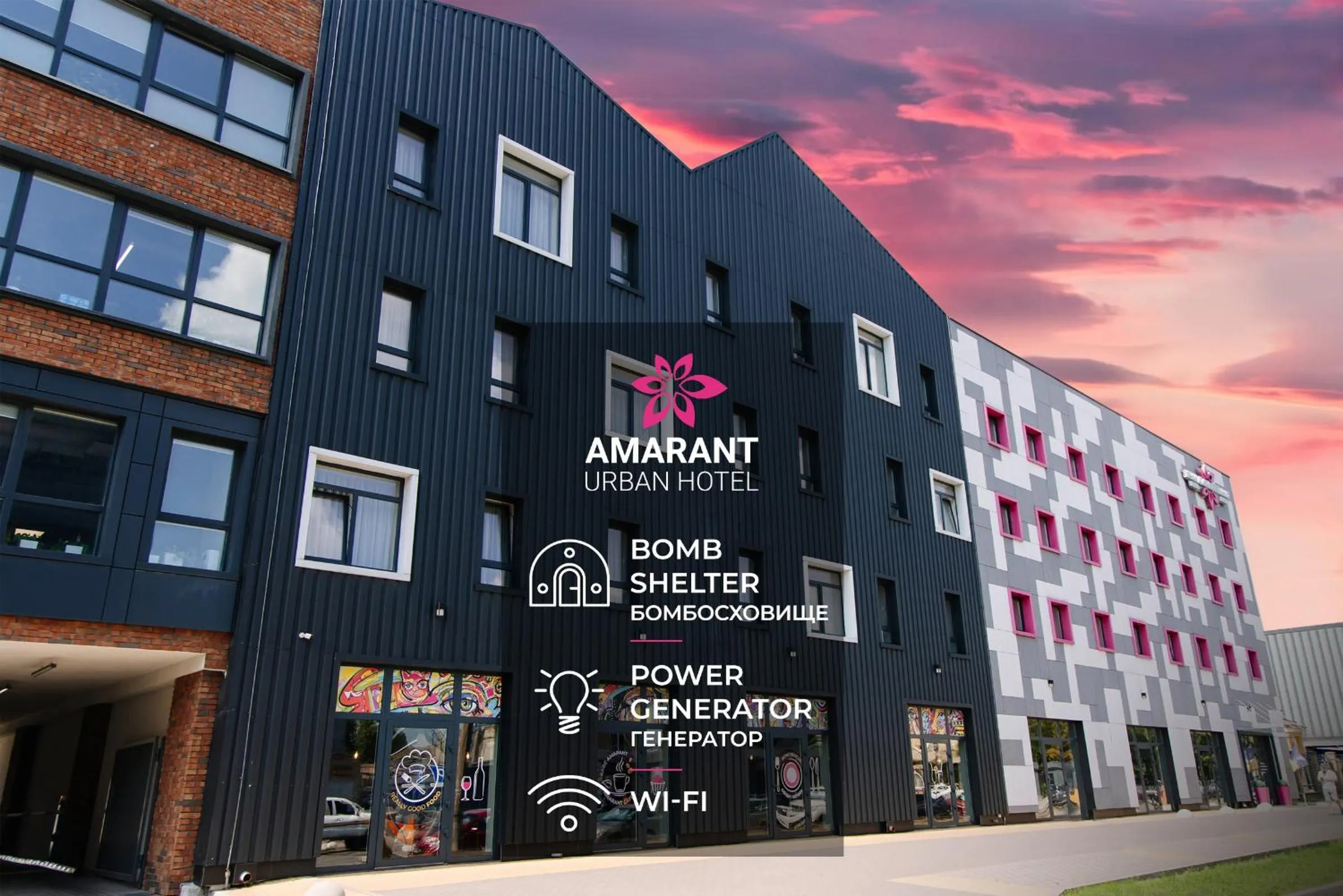 Property building in Amarant Urban Hotel by CHM