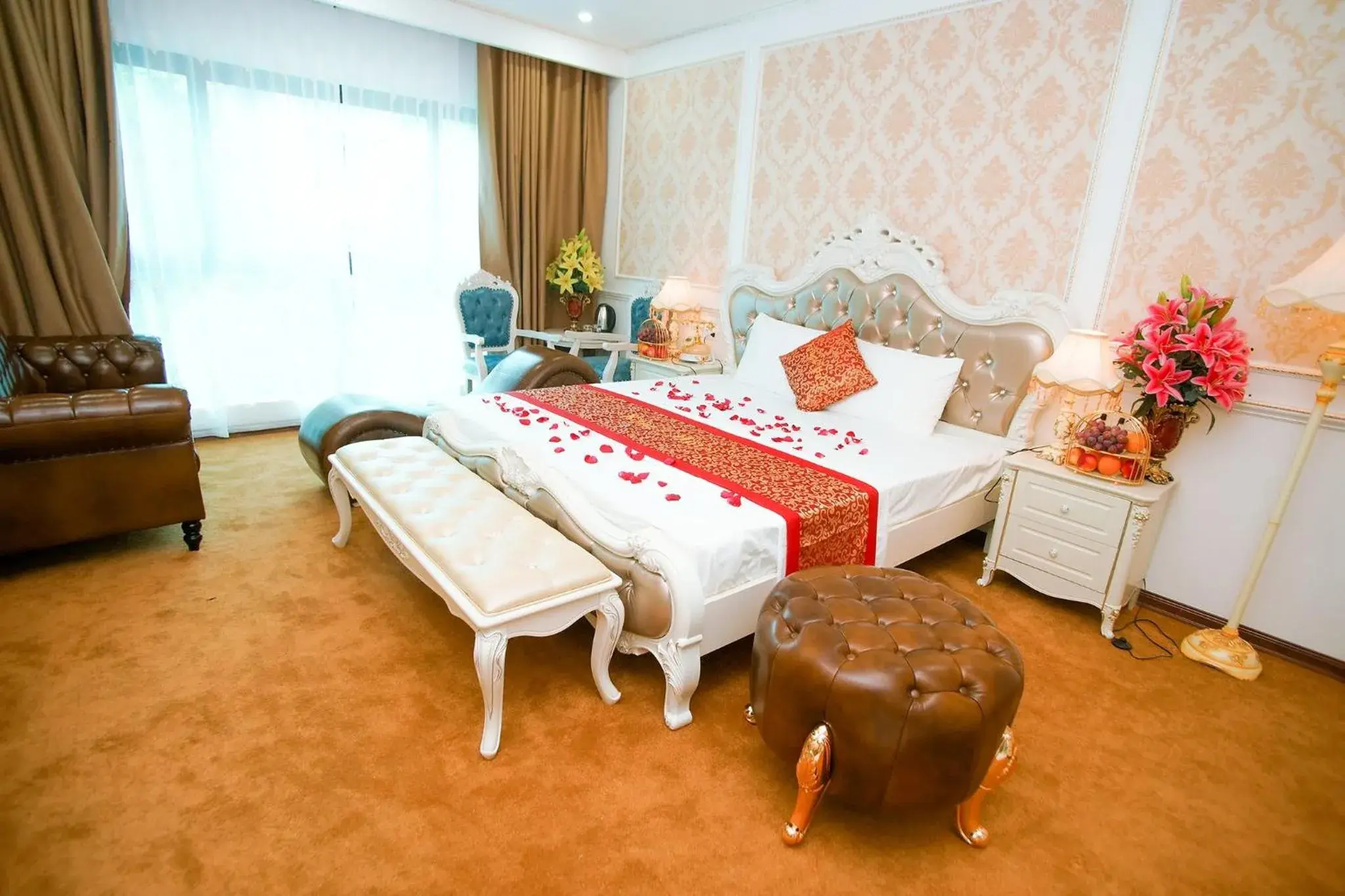 Bed in King's Hotel Yên Hòa Bed in King's Hotel Yên Hòa