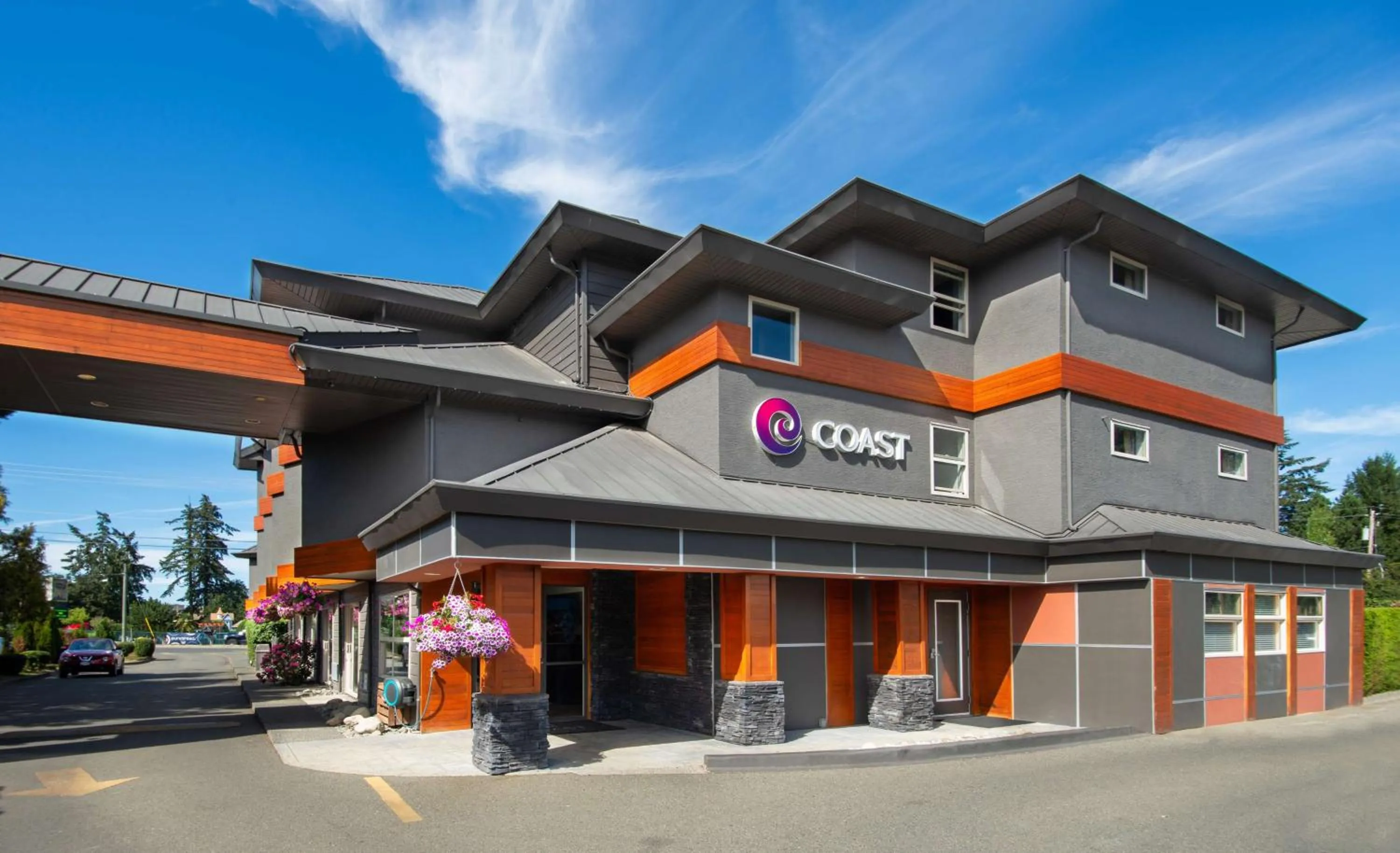 Property building in Coast Parksville Hotel