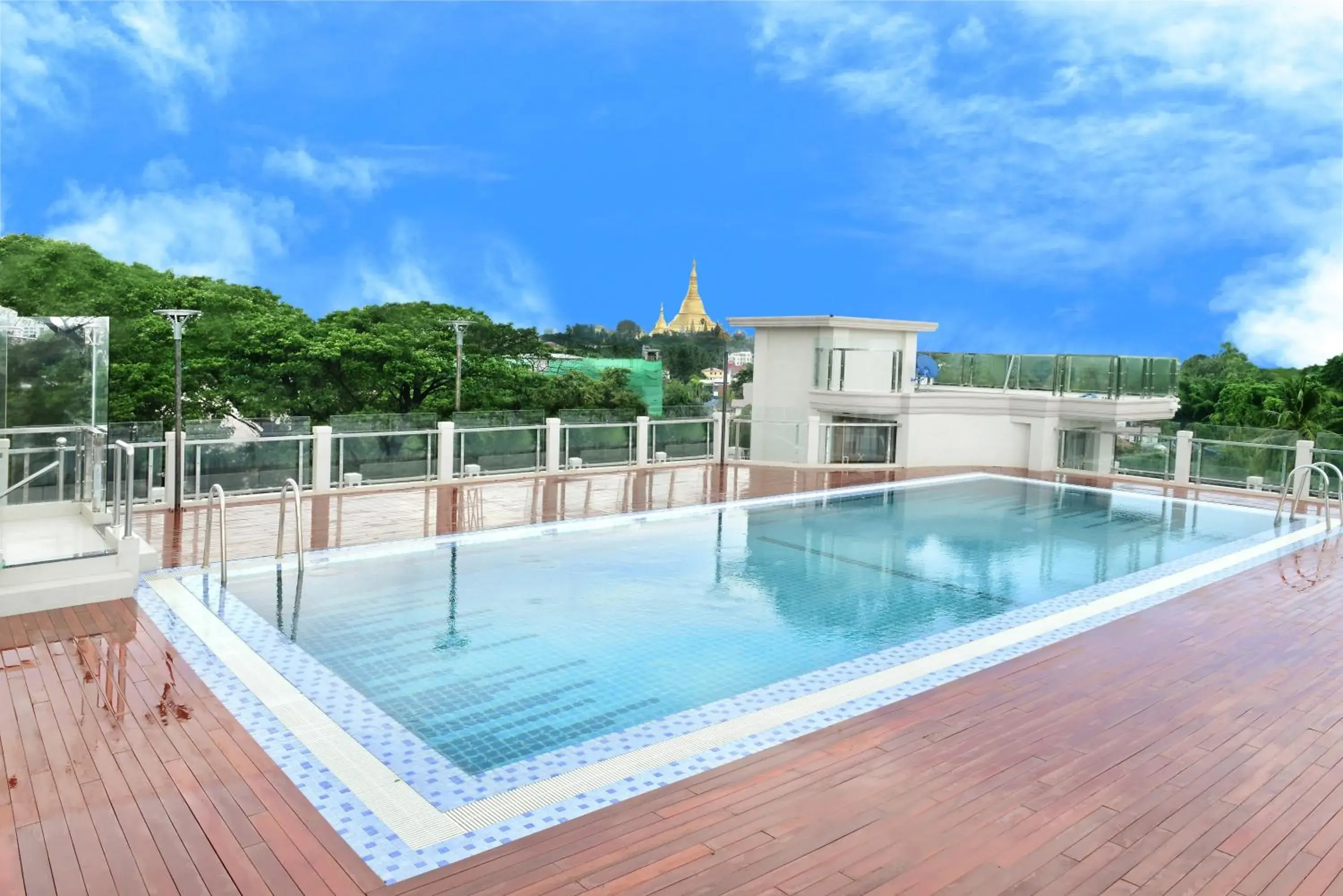 Swimming pool in Prestige Residences at Golden Valley by Grand United Hospitality Swimming pool in Prestige Residences at Golden Valley by Grand United Hospitality