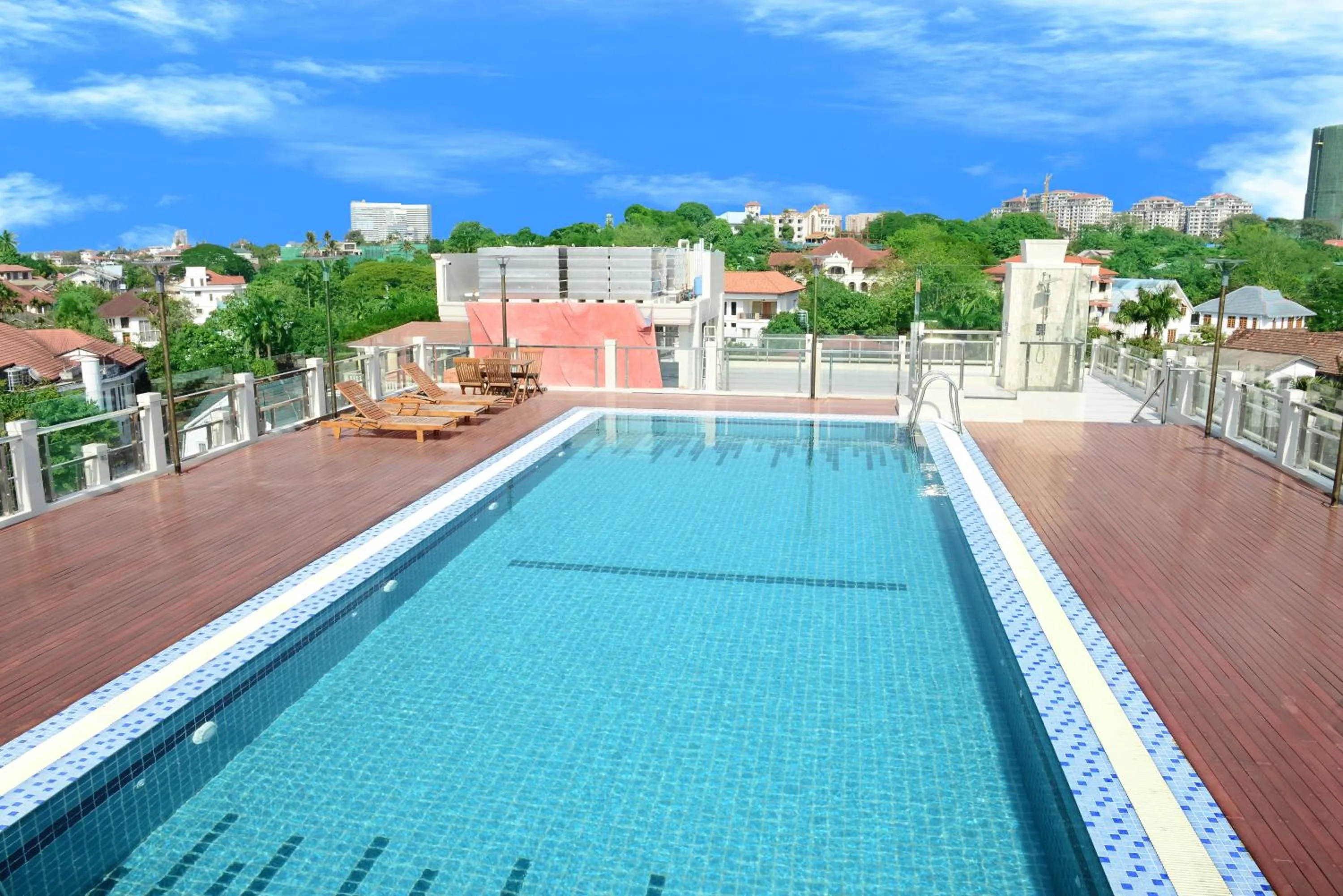 Pool view in Prestige Residences at Golden Valley by Grand United Hospitality