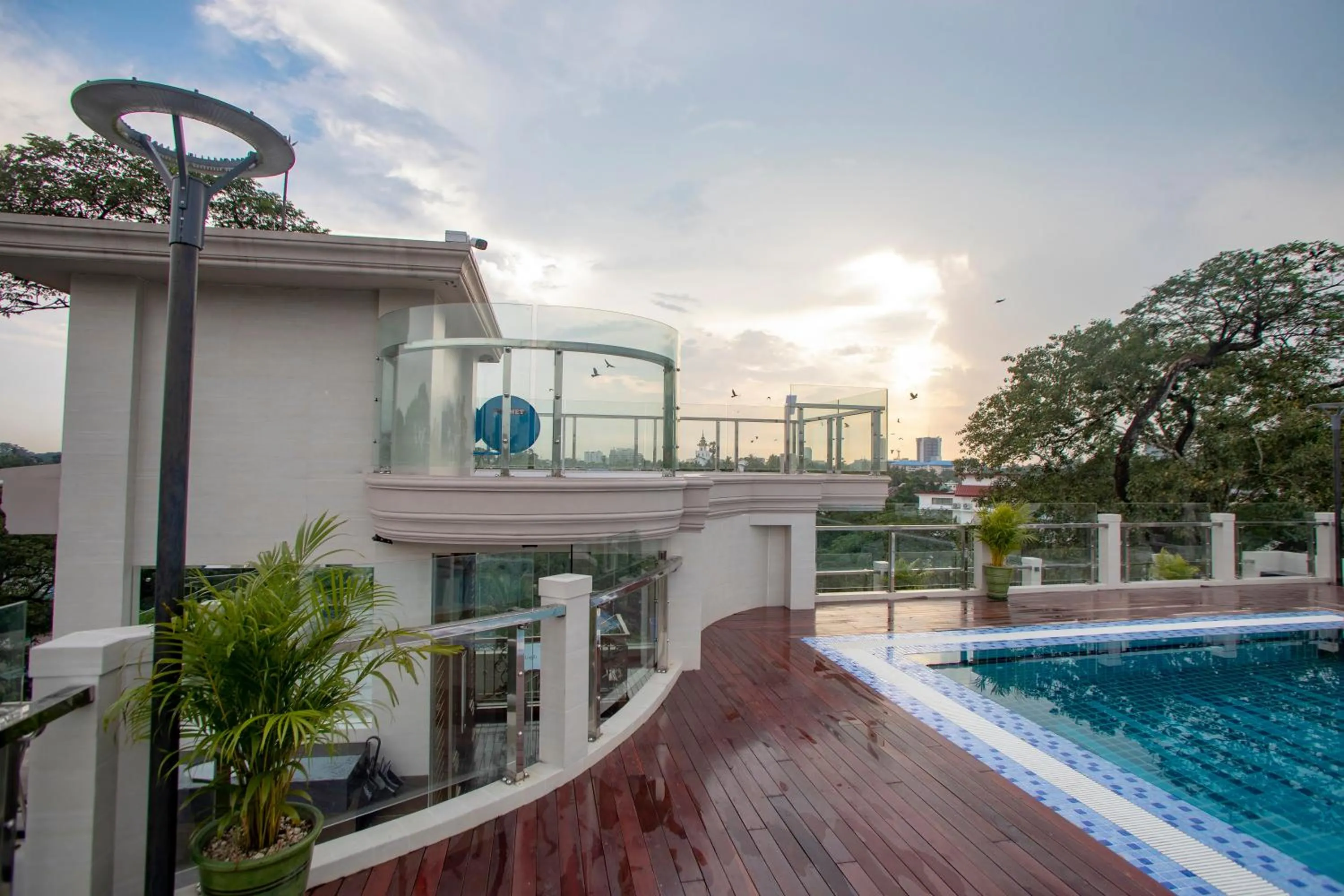 Swimming pool in Prestige Residences at Golden Valley by Grand United Hospitality