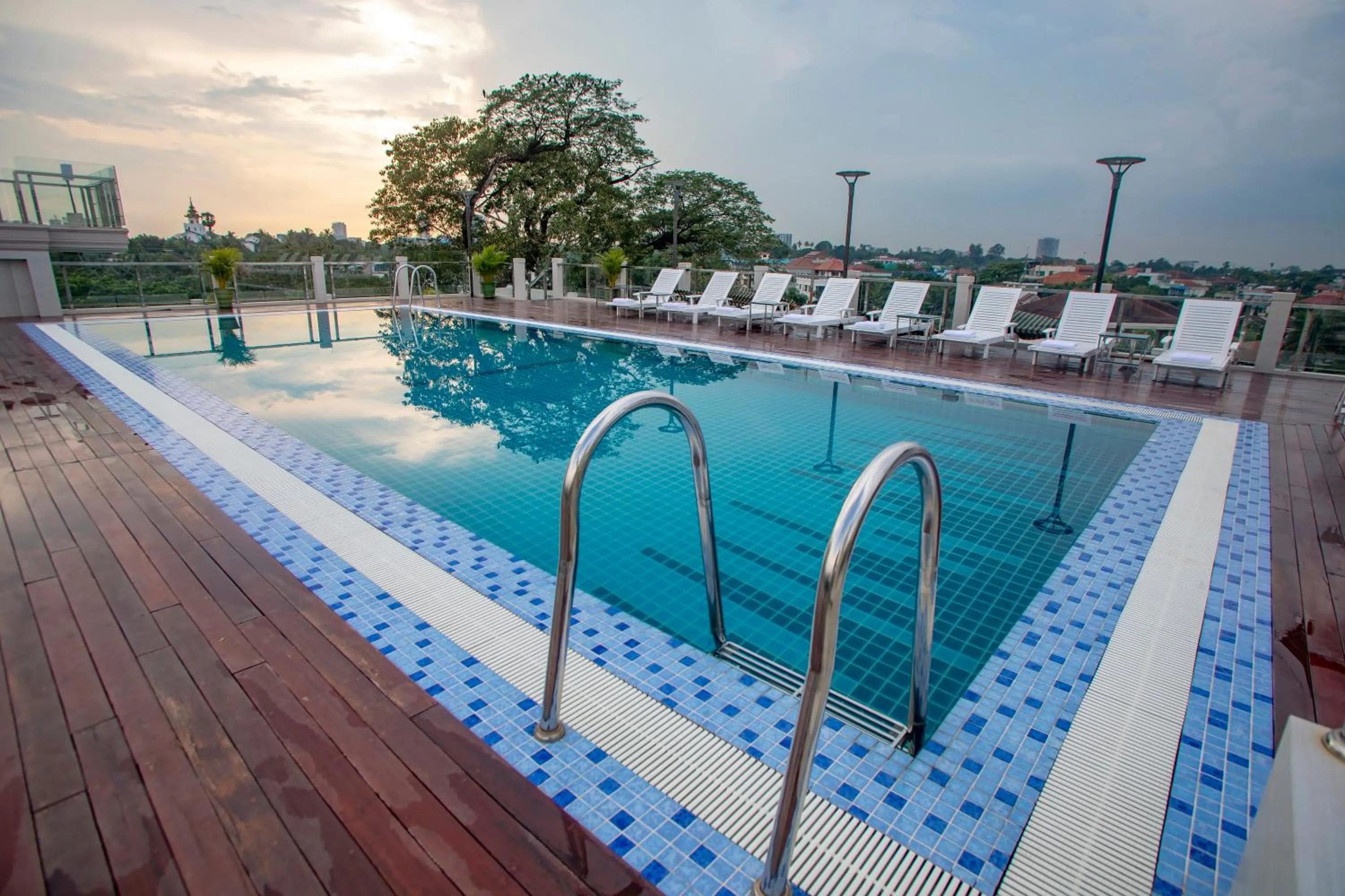 Swimming pool in Prestige Residences at Golden Valley by Grand United Hospitality