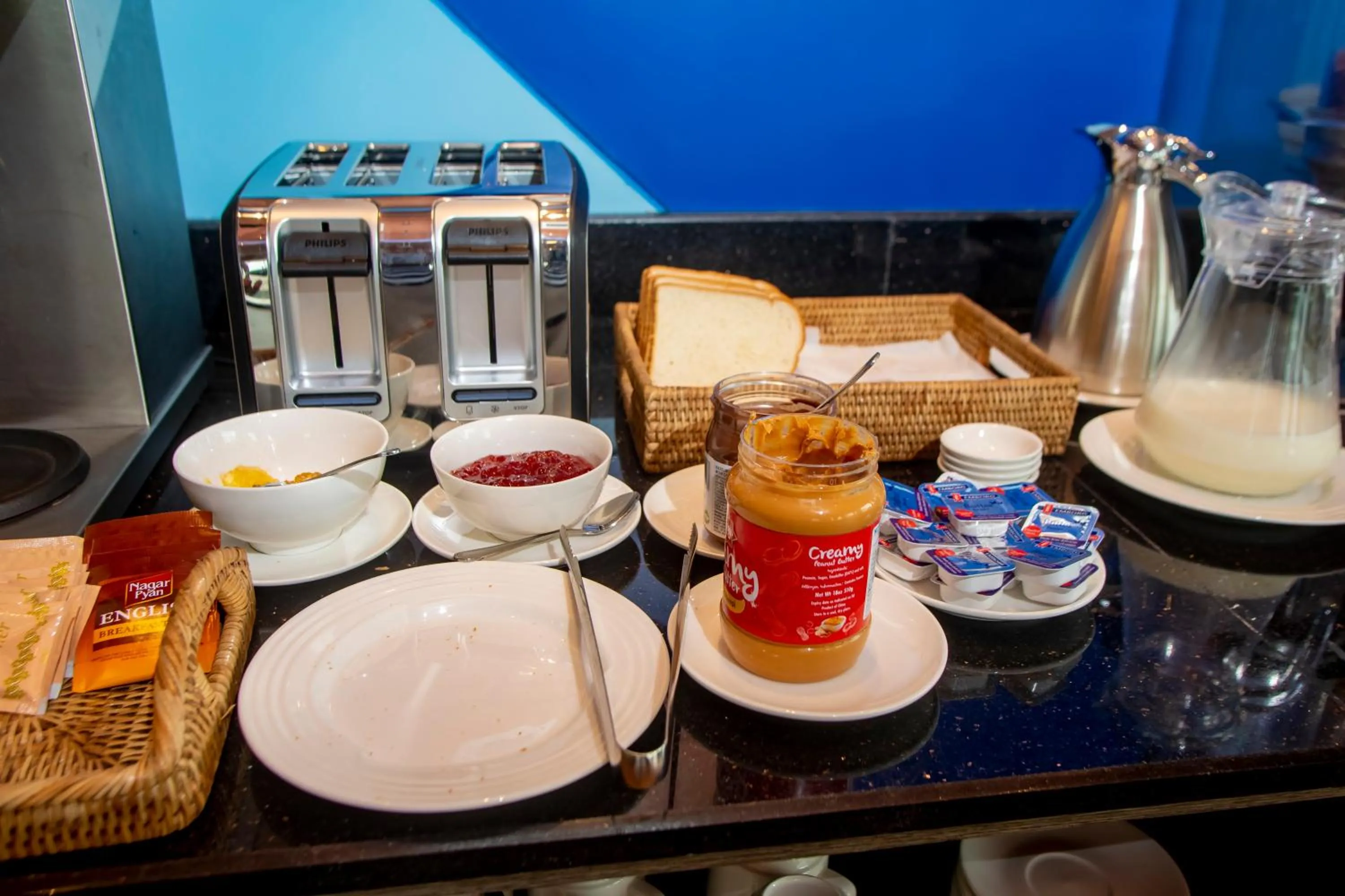 Buffet breakfast in Prestige Residences at Golden Valley by Grand United Hospitality