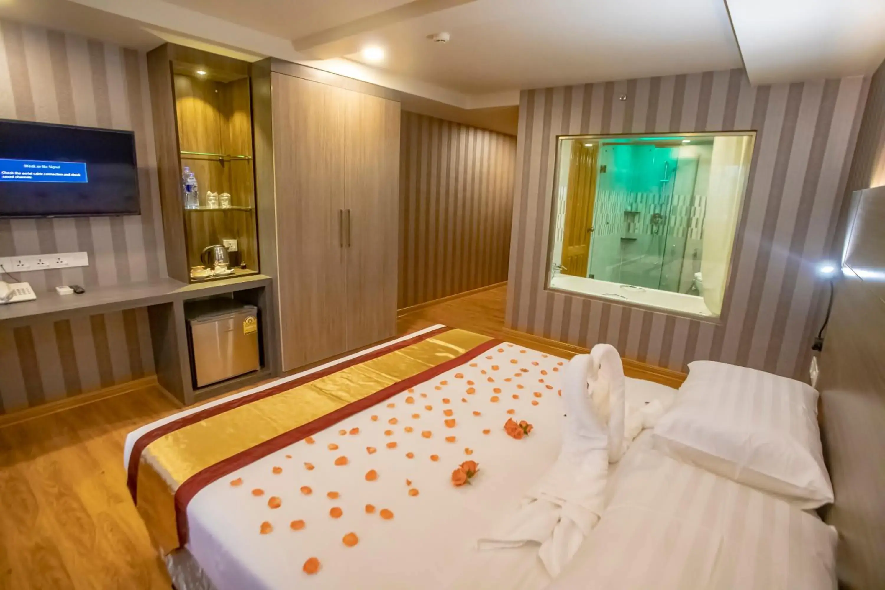 Bed in Prestige Residences at Golden Valley by Grand United Hospitality Bed in Prestige Residences at Golden Valley by Grand United Hospitality