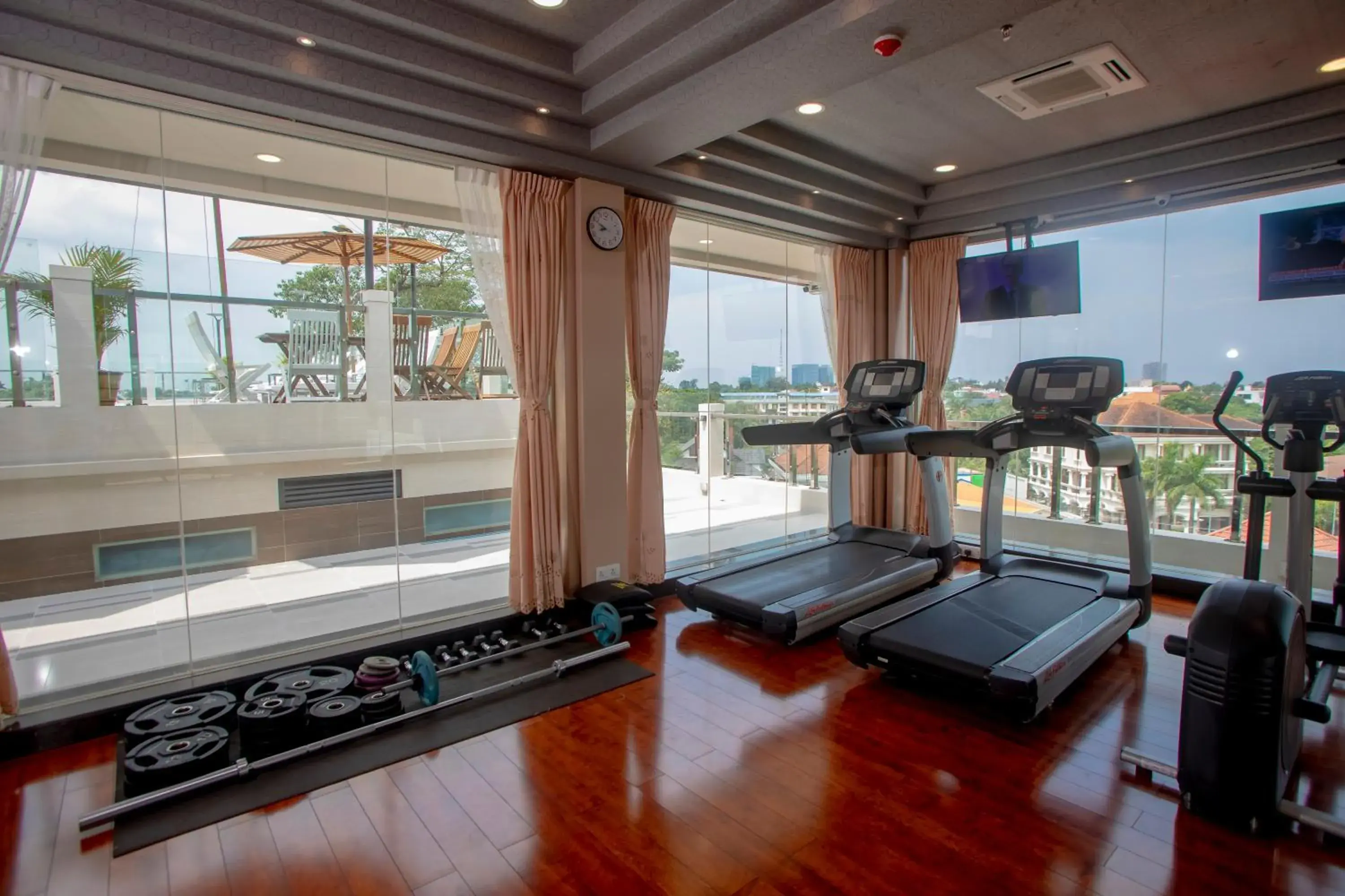 Fitness centre/facilities in Prestige Residences at Golden Valley by Grand United Hospitality Fitness centre/facilities in Prestige Residences at Golden Valley by Grand United Hospitality