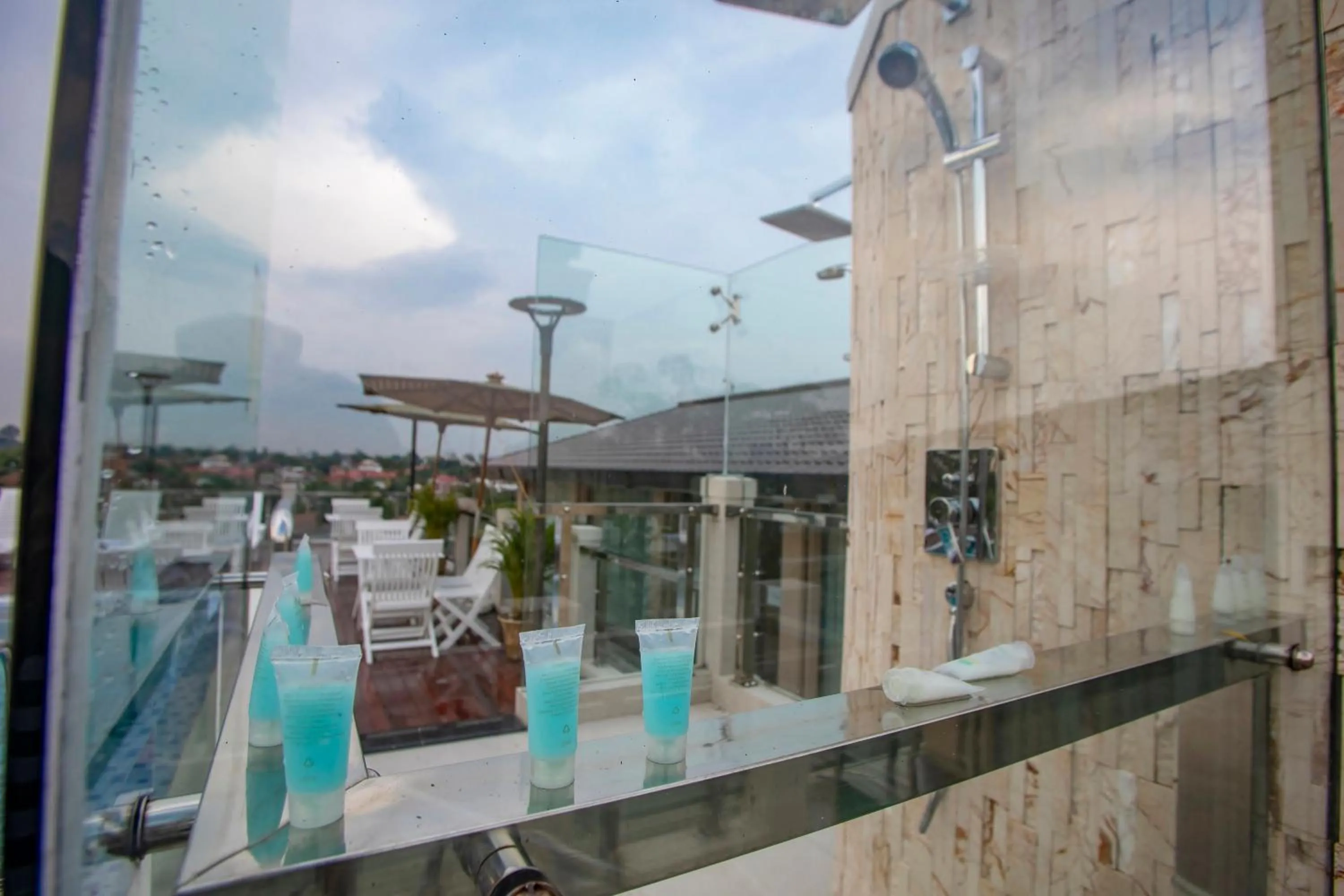 Swimming pool in Prestige Residences at Golden Valley by Grand United Hospitality