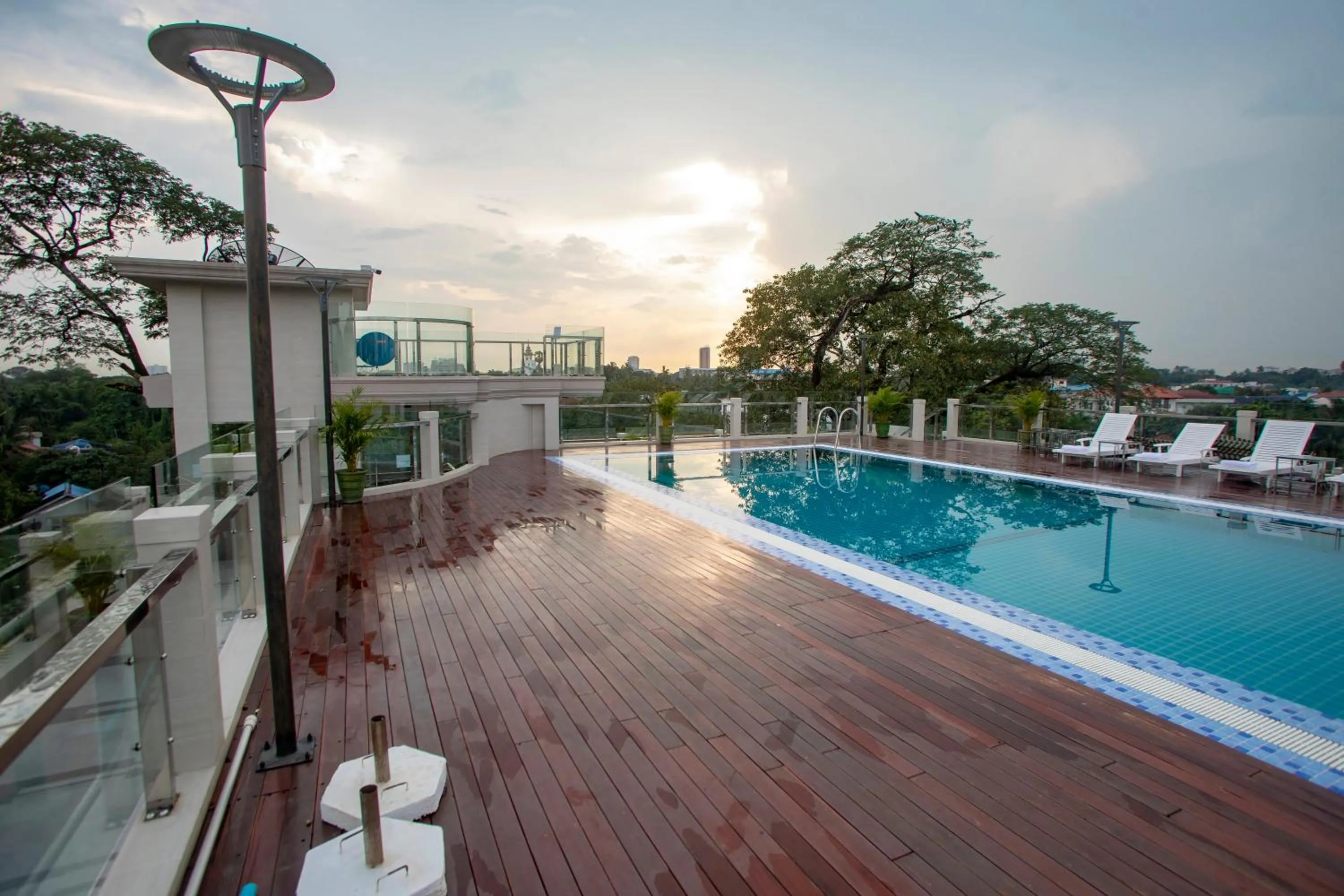 Swimming pool in Prestige Residences at Golden Valley by Grand United Hospitality