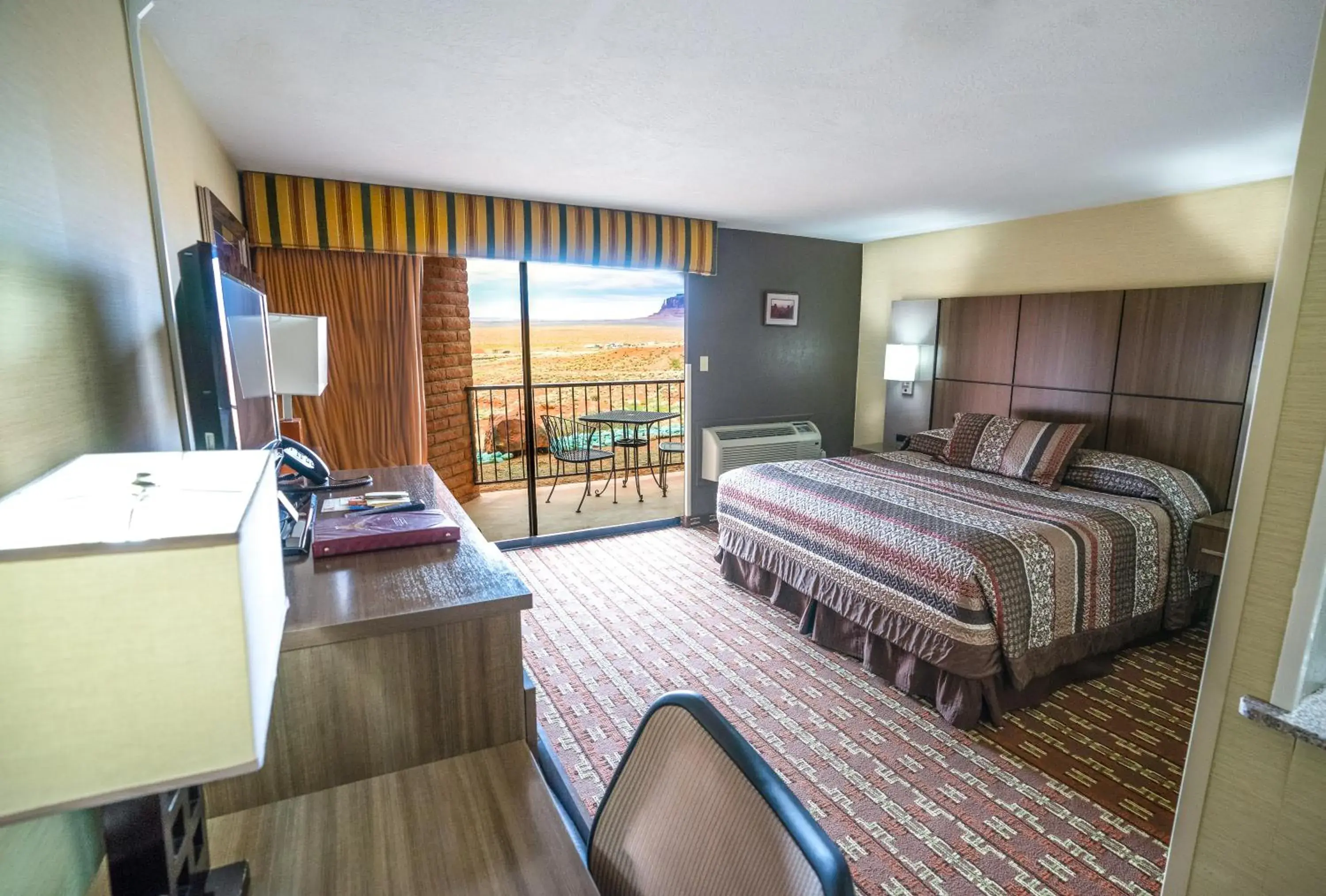 Balcony/Terrace, Bed in Goulding's Lodge Balcony/Terrace, Bed in Goulding's Lodge