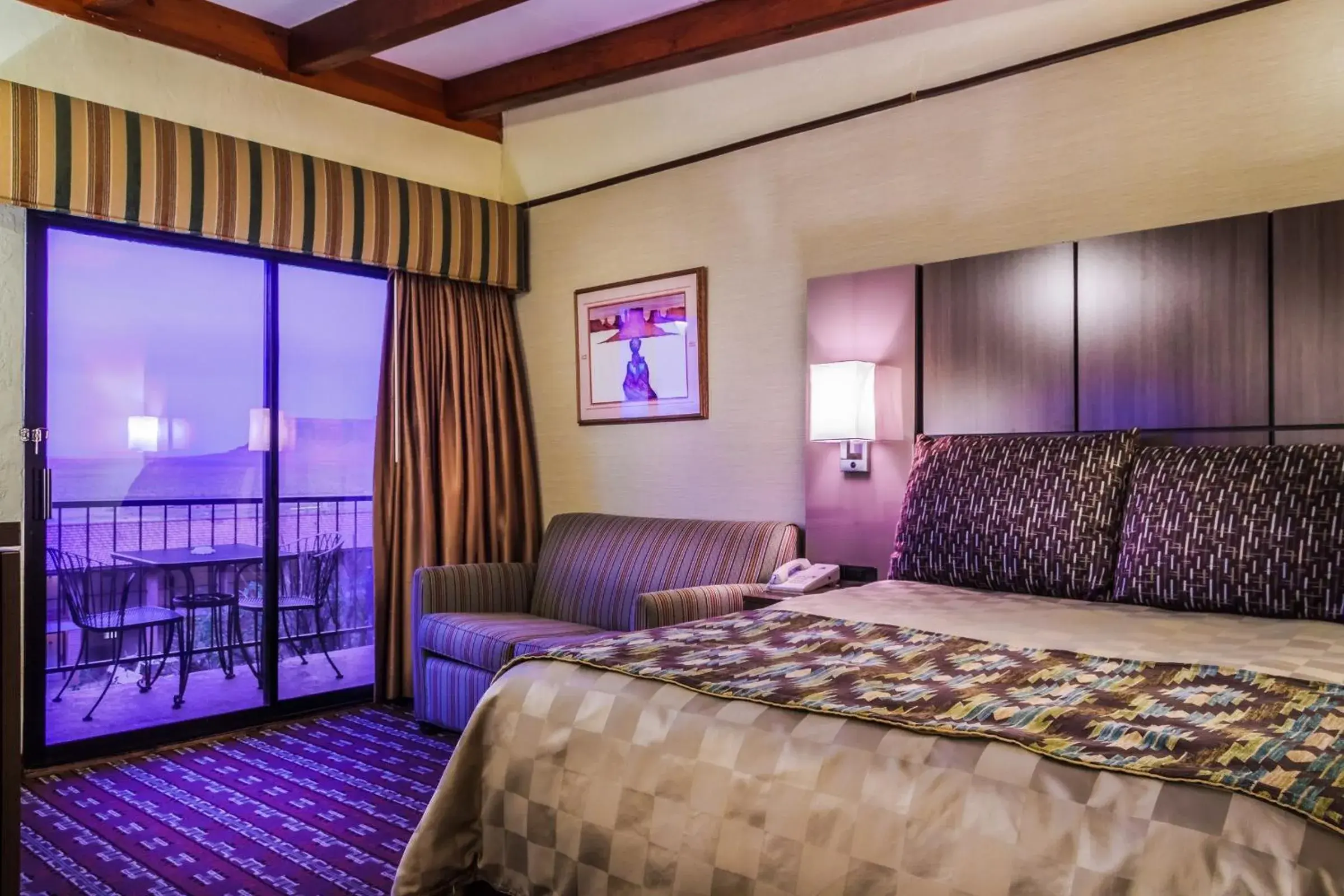 Bed in Goulding's Lodge Bed in Goulding's Lodge