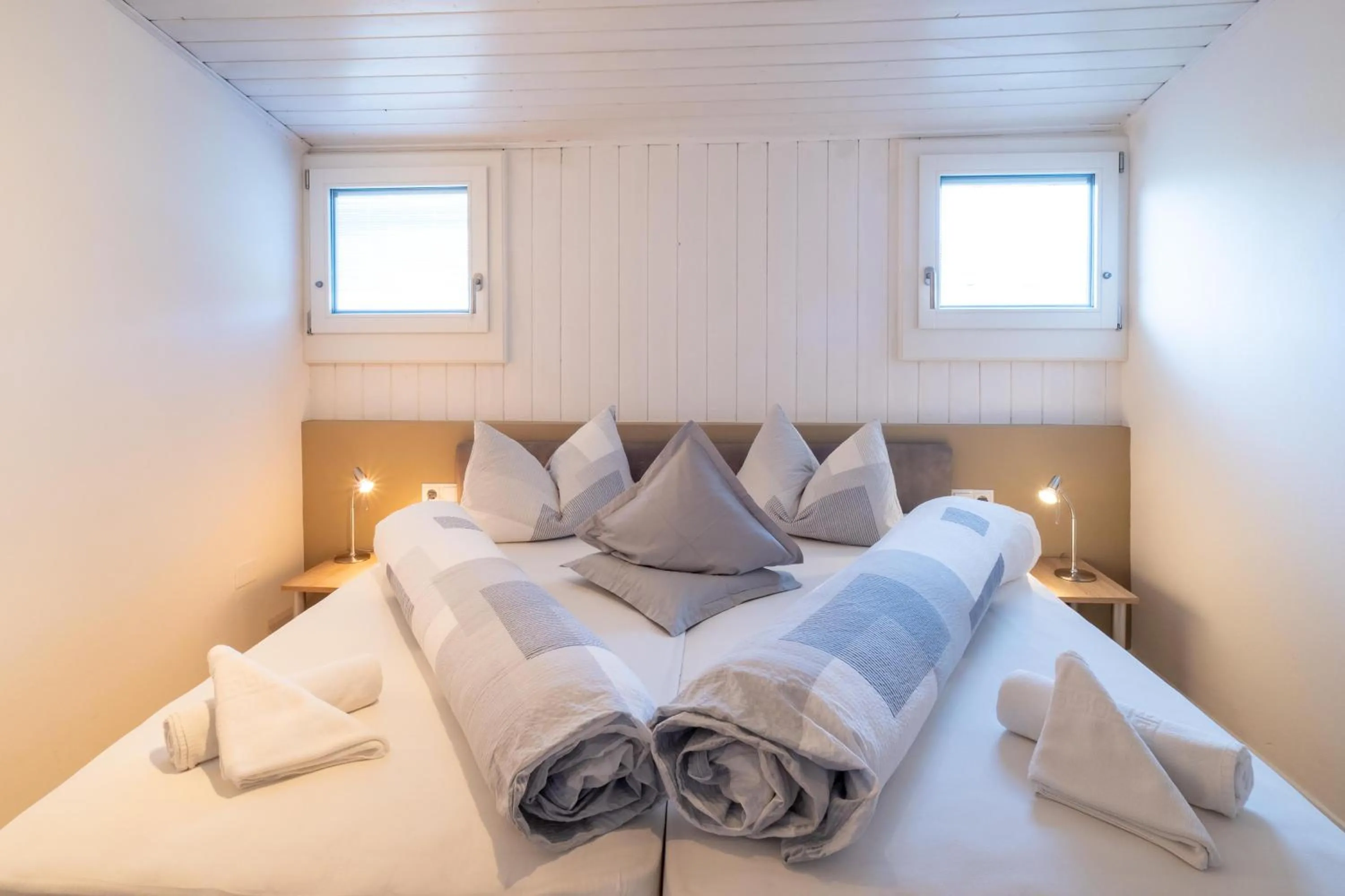 Bed in Hotel Weinberg