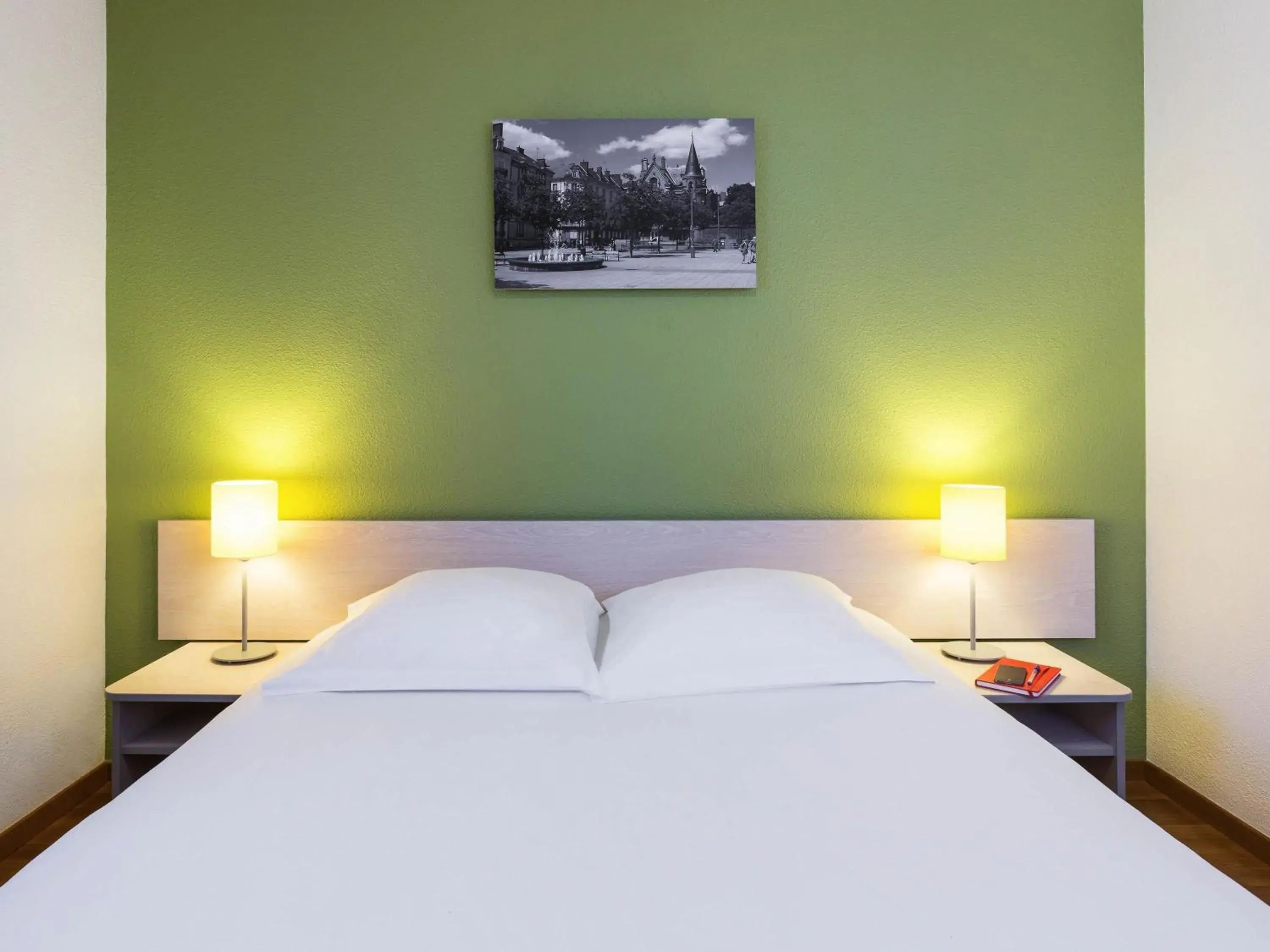 Bedroom, Bed in Aparthotel Adagio Access Rennes Centre Bedroom, Bed in Aparthotel Adagio Access Rennes Centre