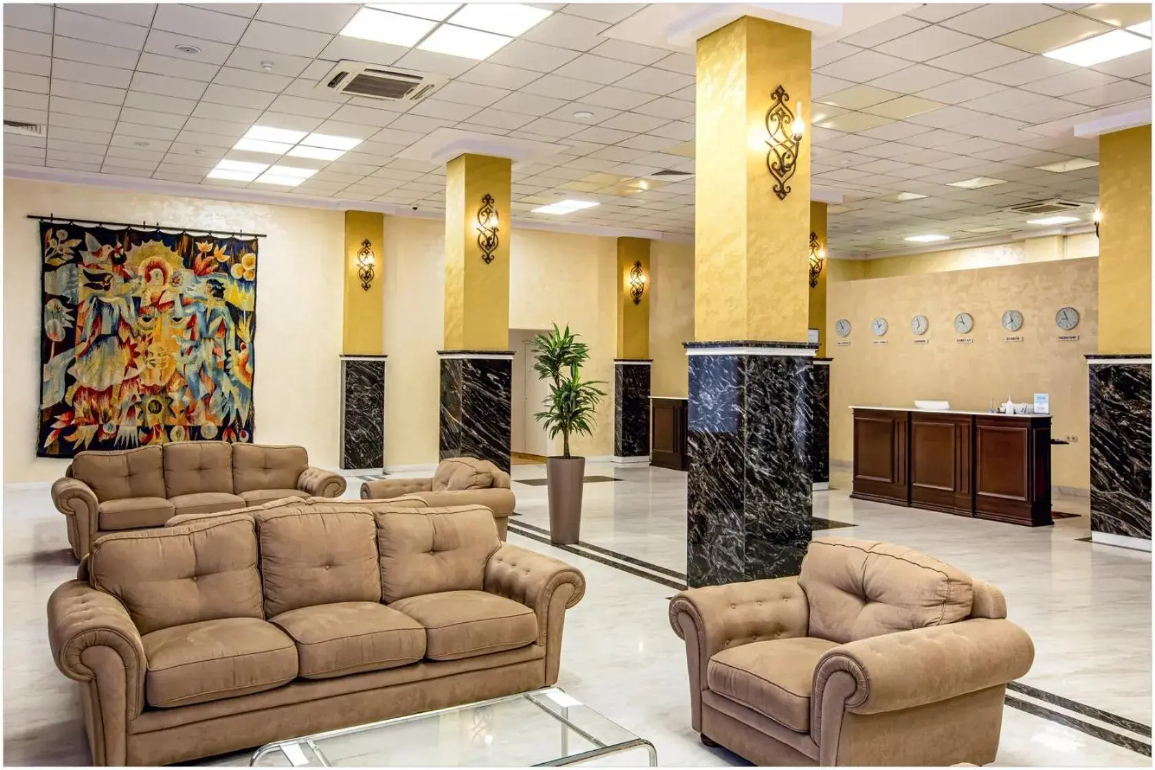 Lobby or reception in Ani Grand Hotel Yerevan Lobby or reception in Ani Grand Hotel Yerevan