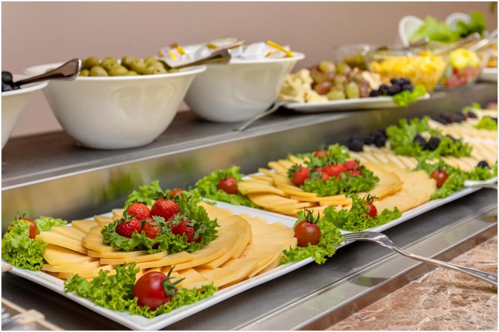 Buffet breakfast in Ani Grand Hotel Yerevan