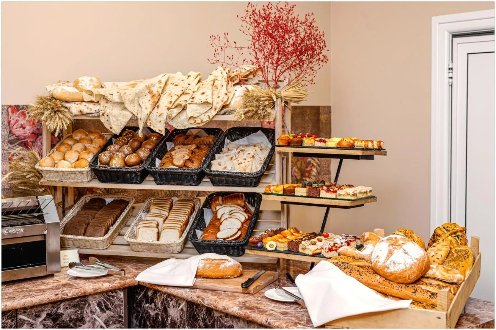Buffet breakfast in Ani Grand Hotel Yerevan