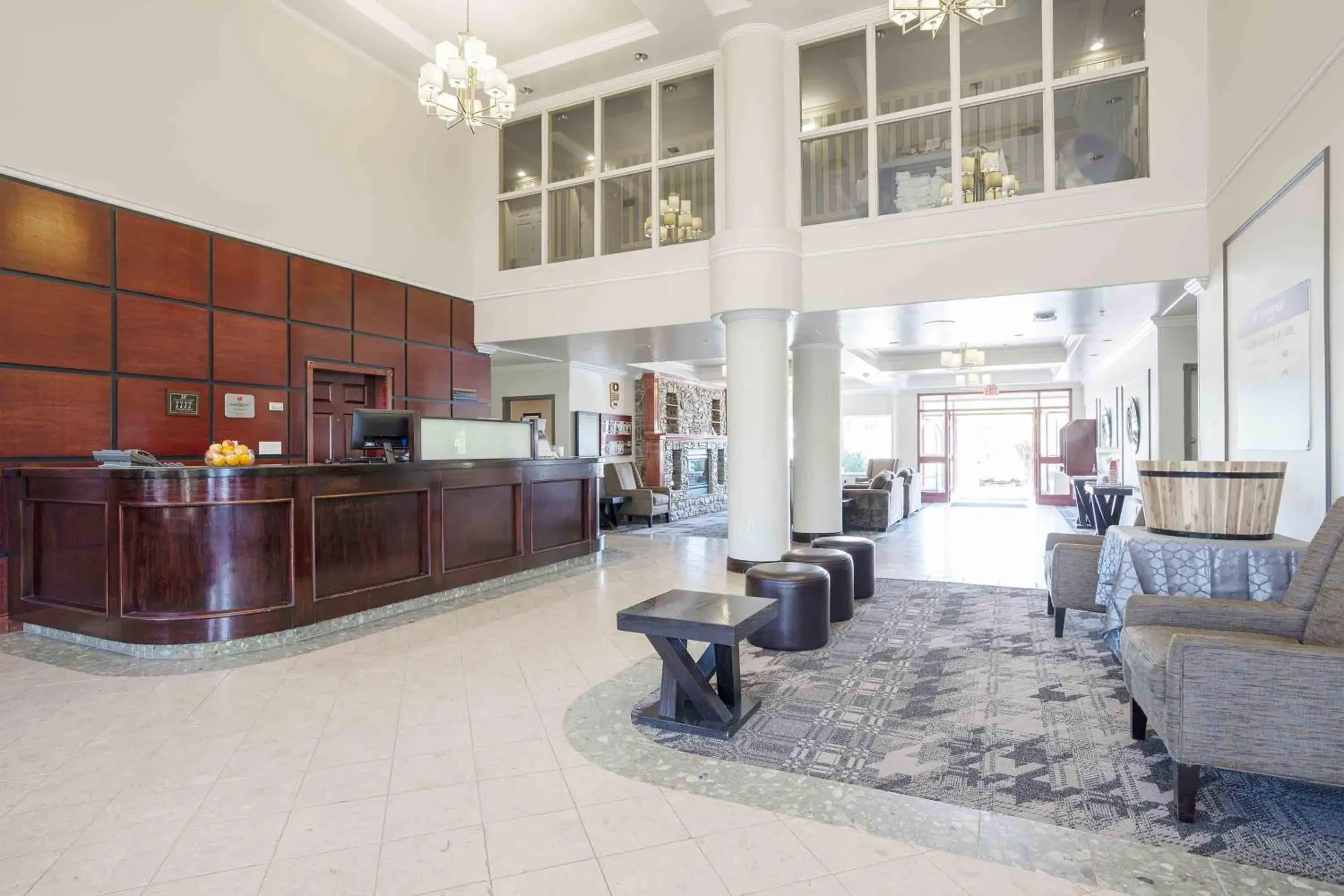 Lobby or reception in Sandman Hotel Quesnel Lobby or reception in Sandman Hotel Quesnel
