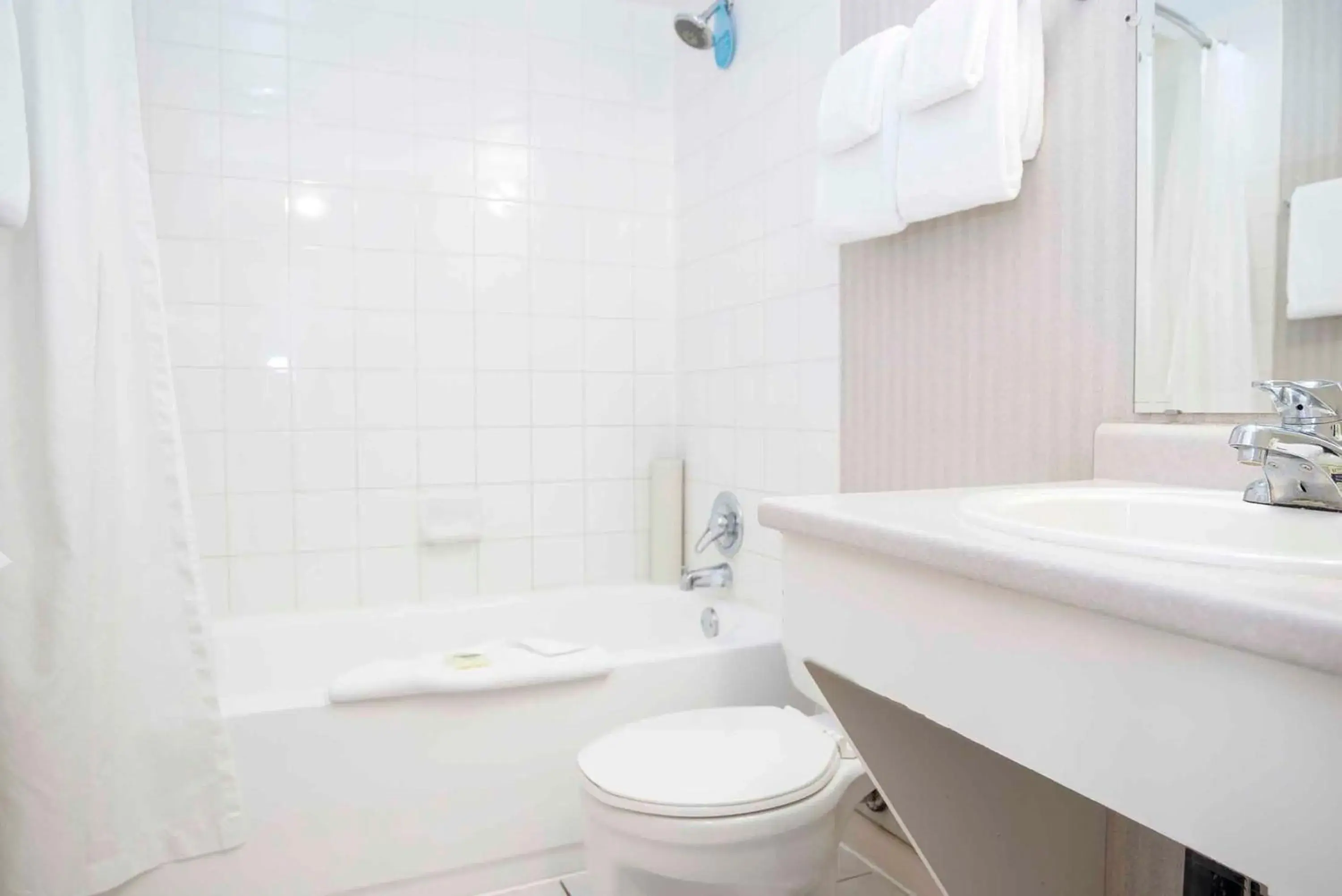 Bathroom in Sandman Inn Smithers Bathroom in Sandman Inn Smithers