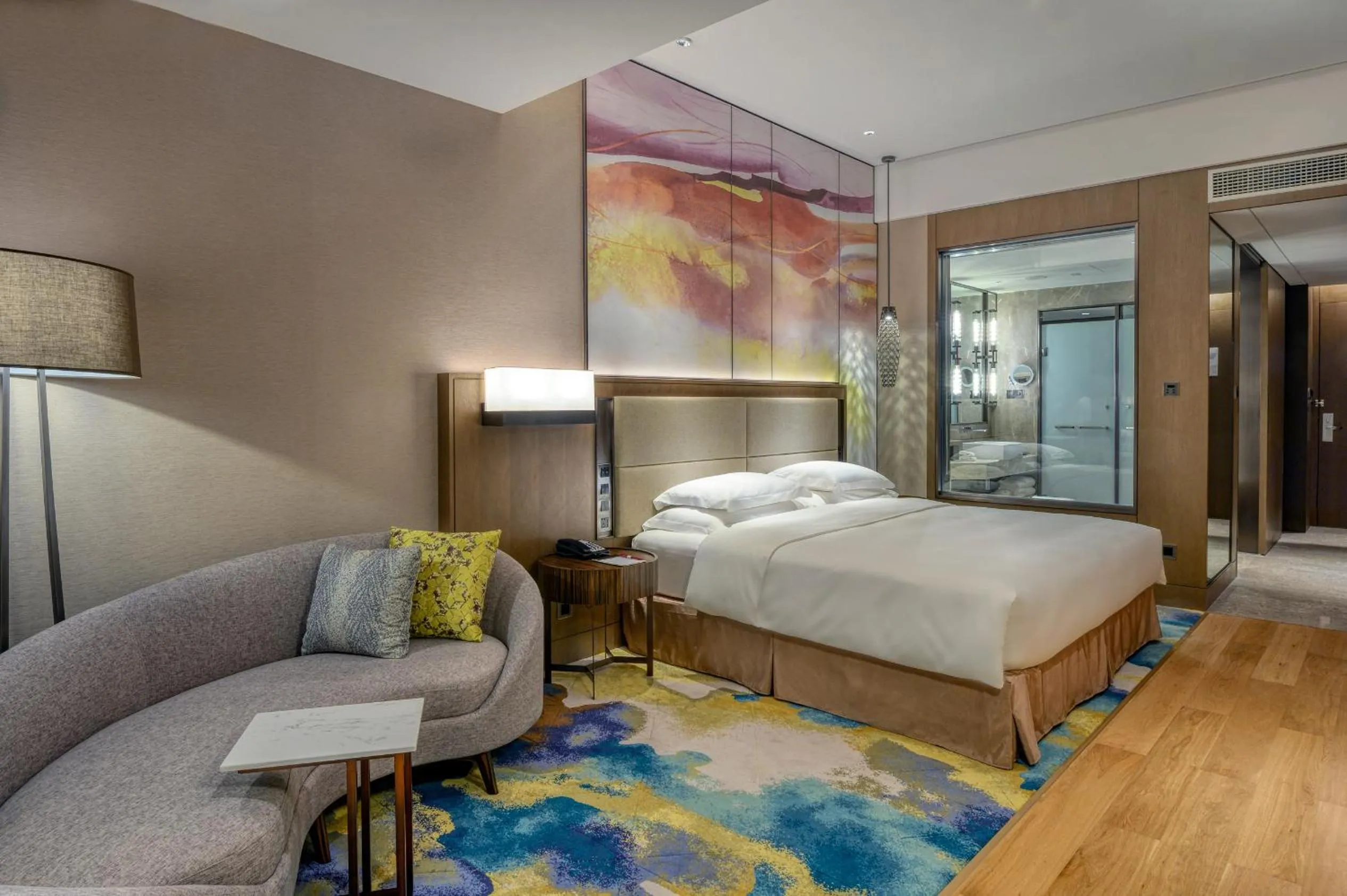 Photo of the whole room, Bed in Crowne Plaza Beihai Silver Beach by IHG