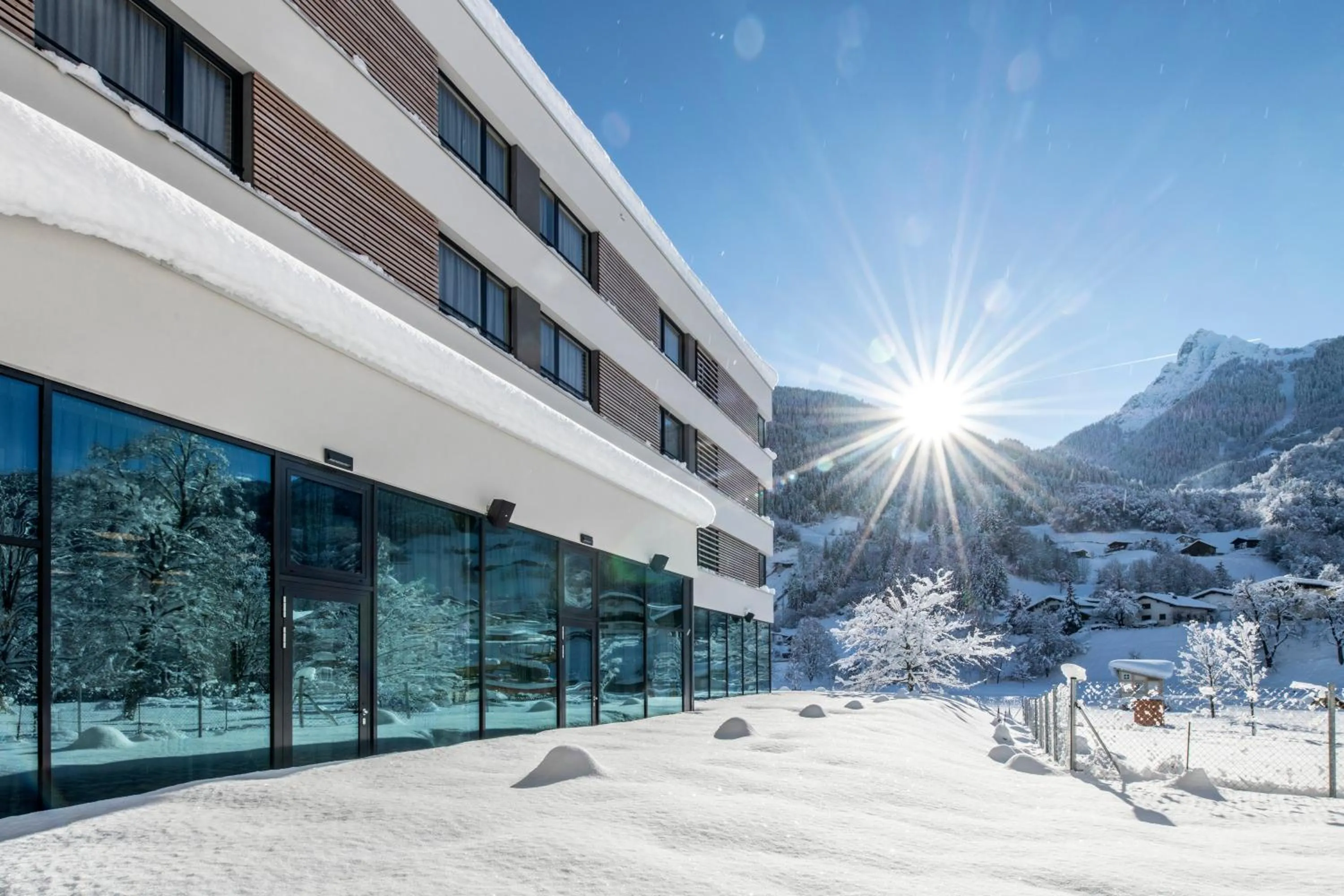 Property building in TUI BLUE Montafon