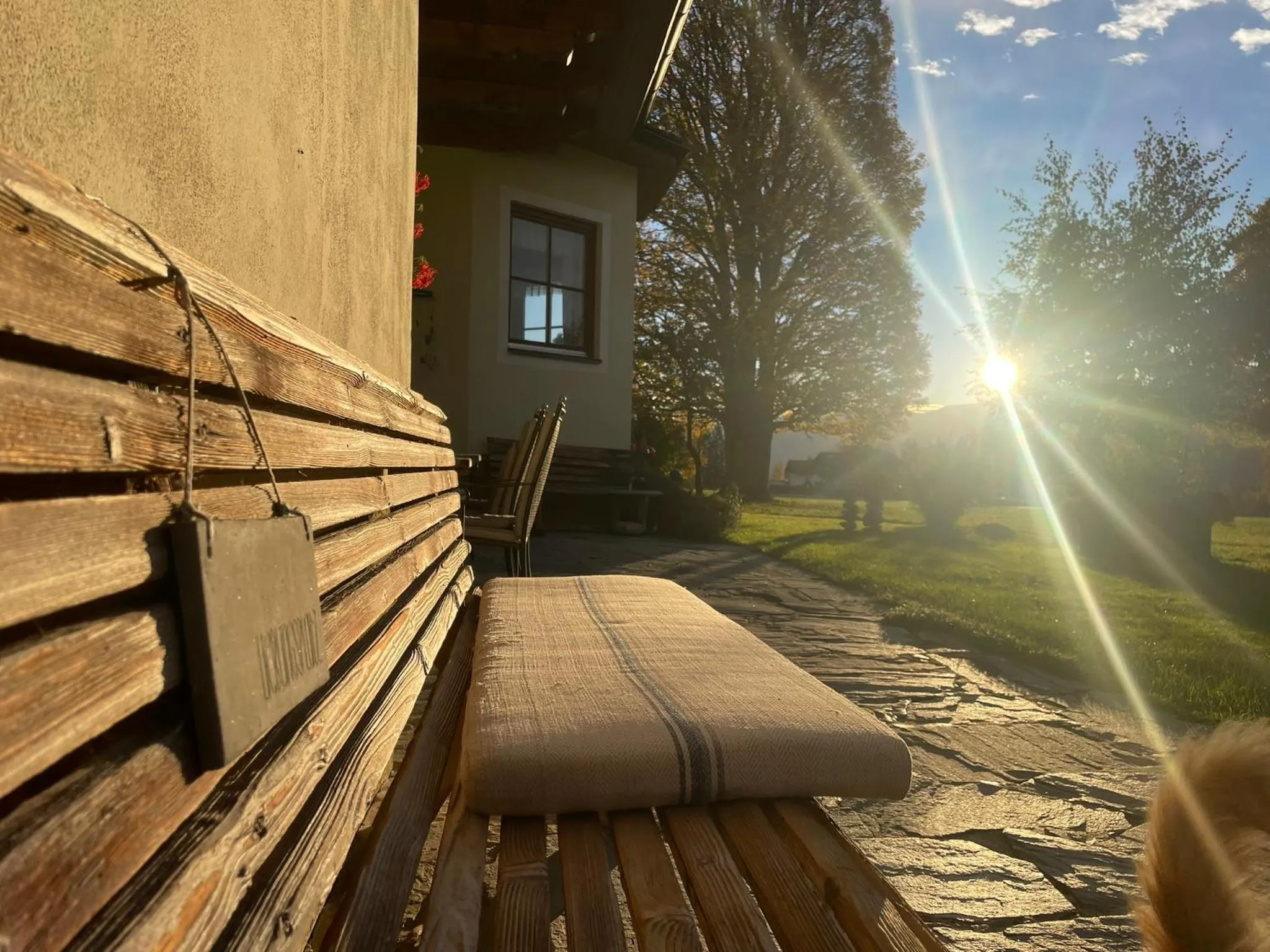 Balcony/Terrace in Pension Möslehnerhof