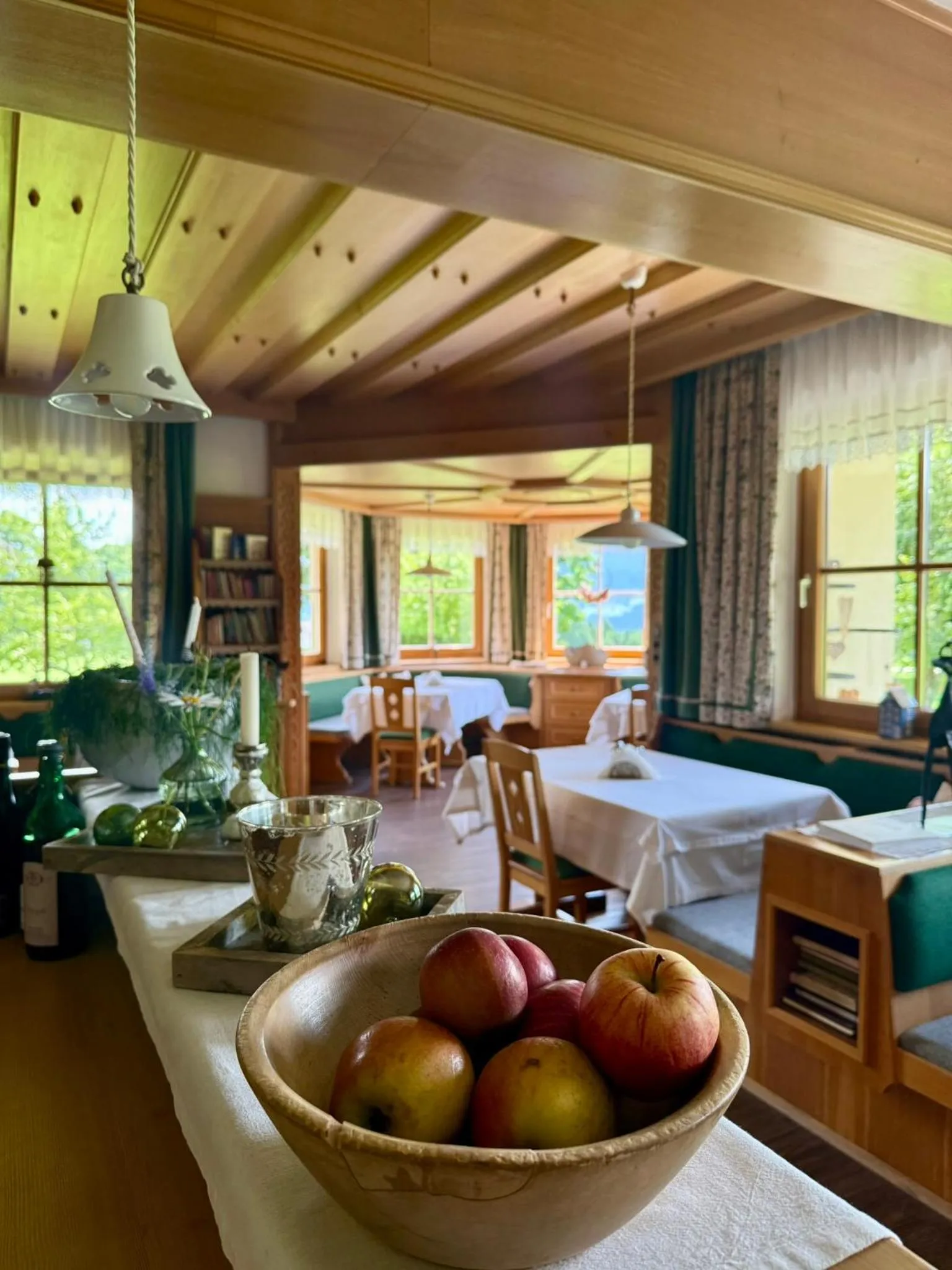 Dining area in Pension Möslehnerhof