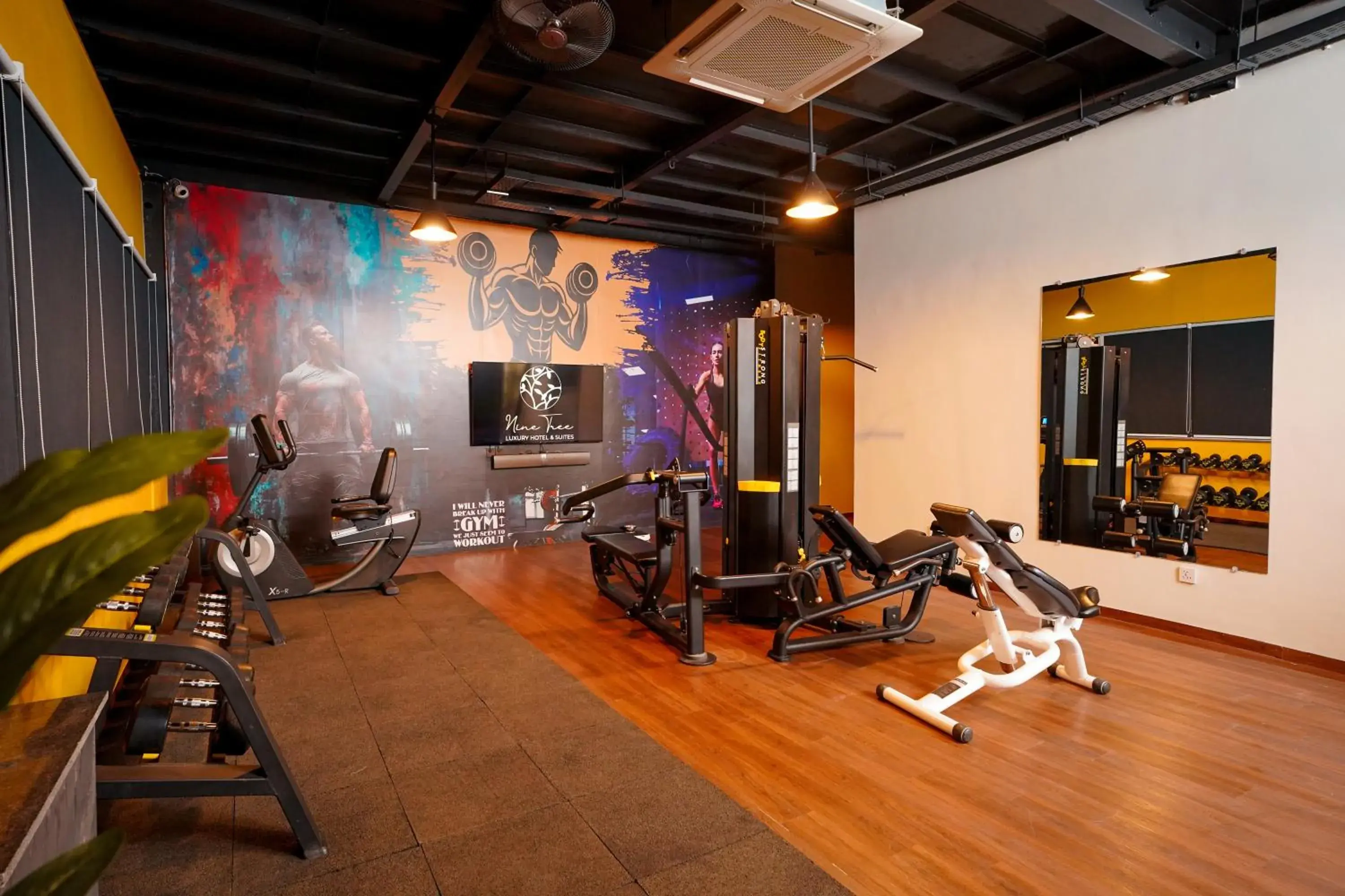 Fitness centre/facilities in Nine Tree Luxury Hotel & Suites Lahore Fitness centre/facilities in Nine Tree Luxury Hotel & Suites Lahore