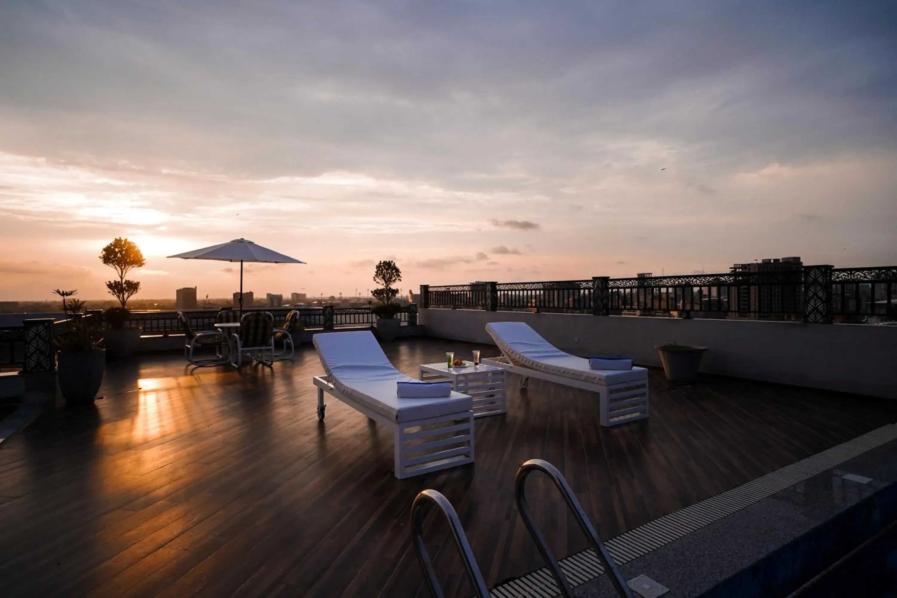 Swimming pool in Nine Tree Luxury Hotel & Suites Lahore Swimming pool in Nine Tree Luxury Hotel & Suites Lahore