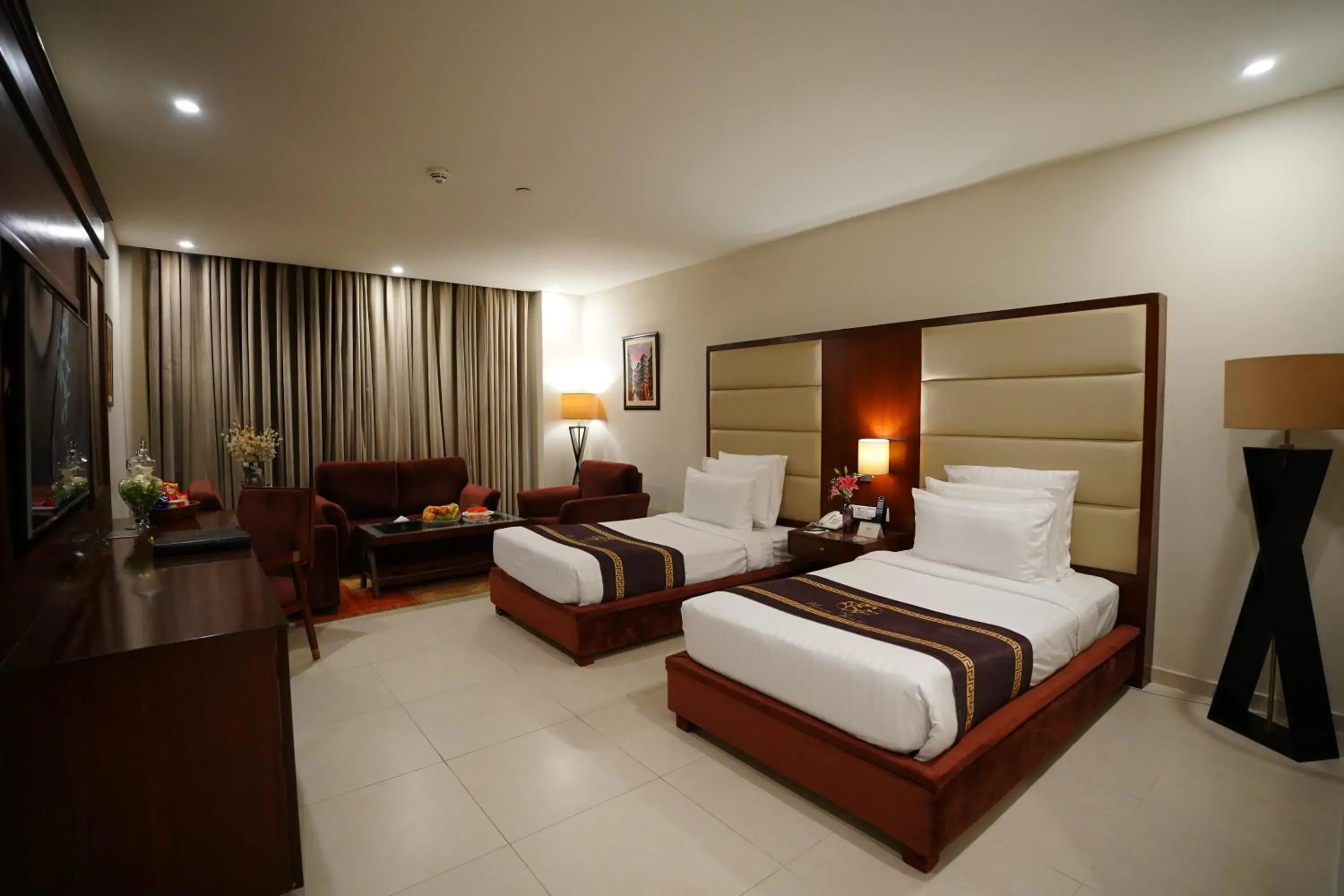 Photo of the whole room, Bed in Nine Tree Luxury Hotel & Suites Lahore Photo of the whole room, Bed in Nine Tree Luxury Hotel & Suites Lahore