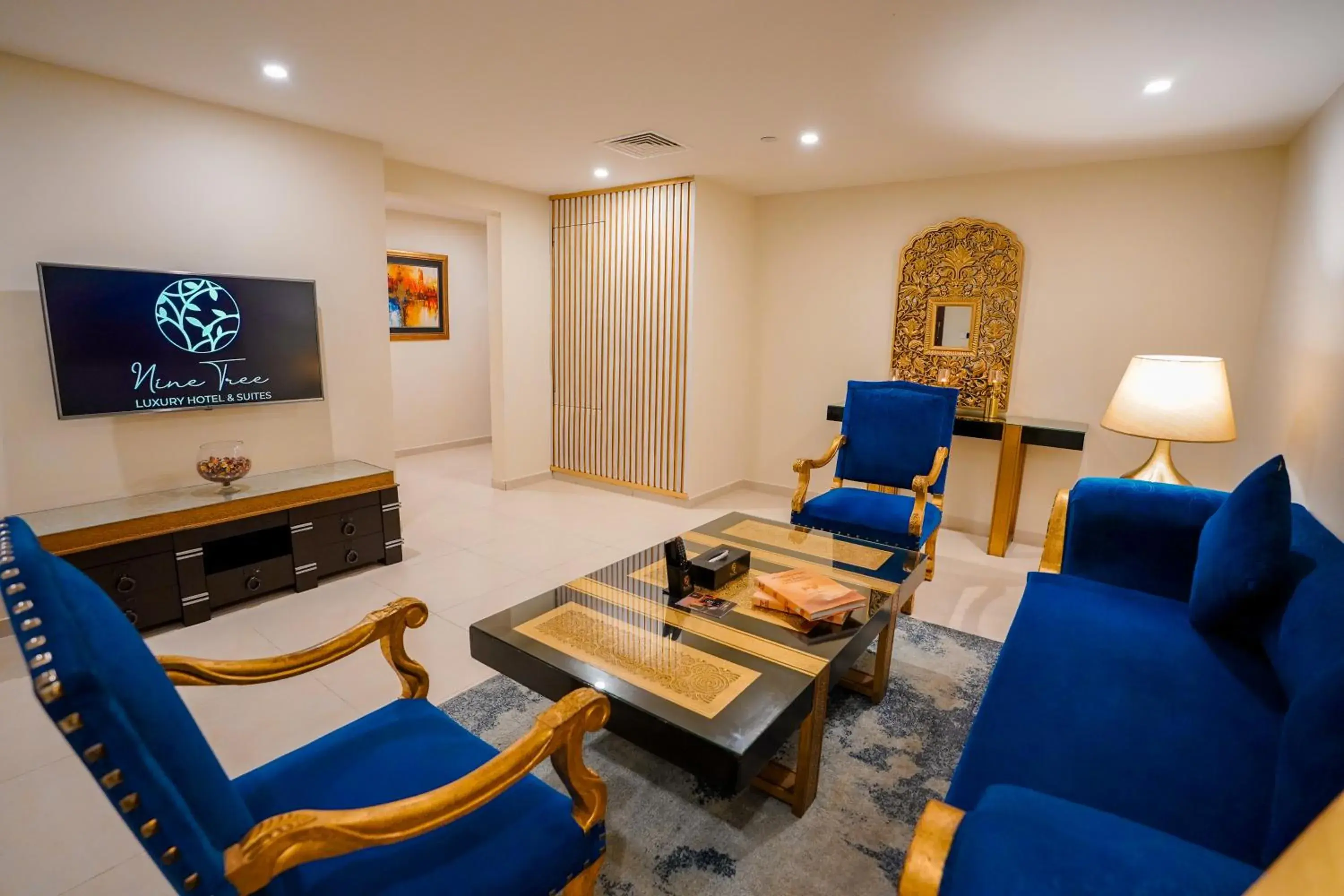 Living room in Nine Tree Luxury Hotel & Suites Lahore Living room in Nine Tree Luxury Hotel & Suites Lahore