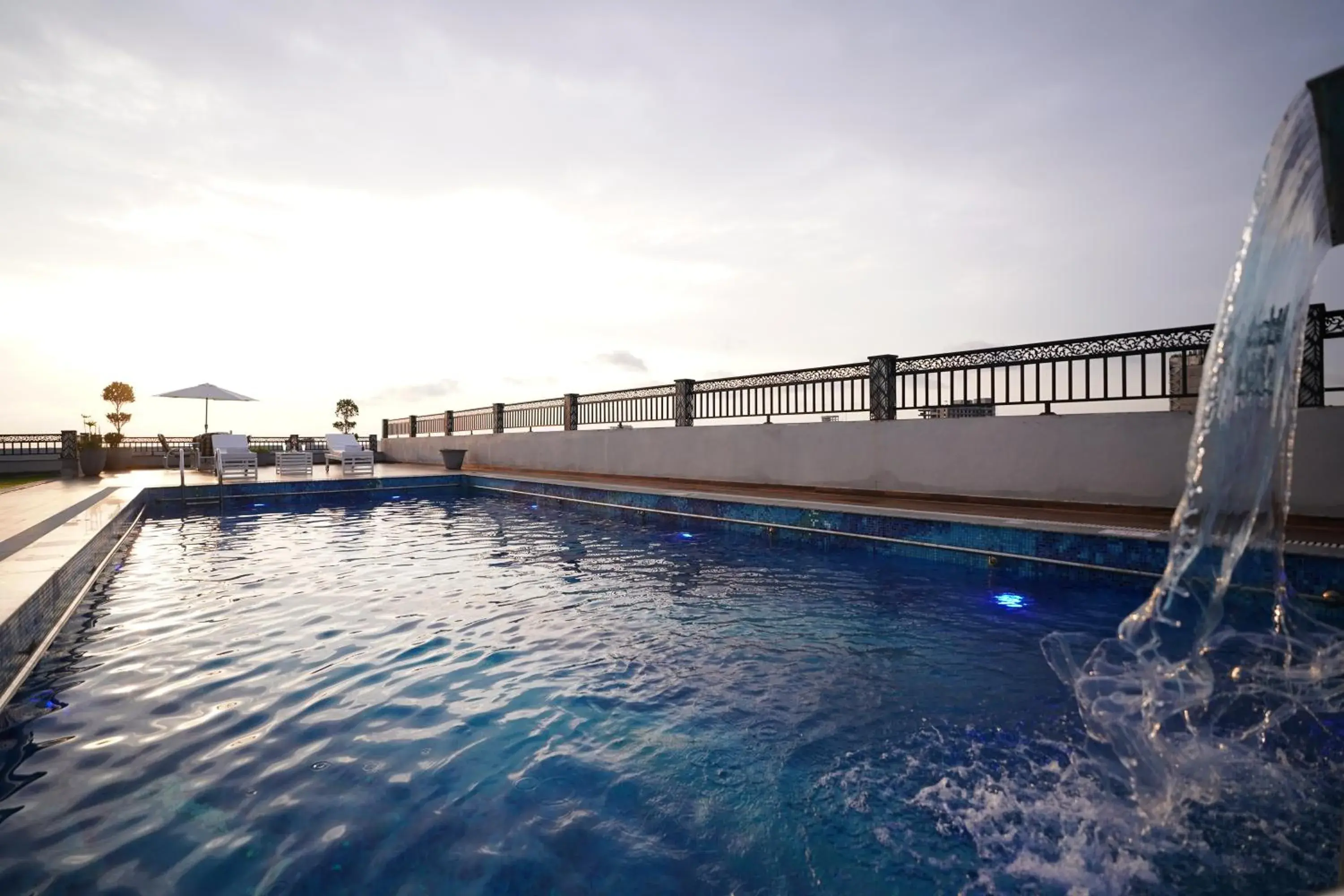 Swimming pool in Nine Tree Luxury Hotel & Suites Lahore Swimming pool in Nine Tree Luxury Hotel & Suites Lahore