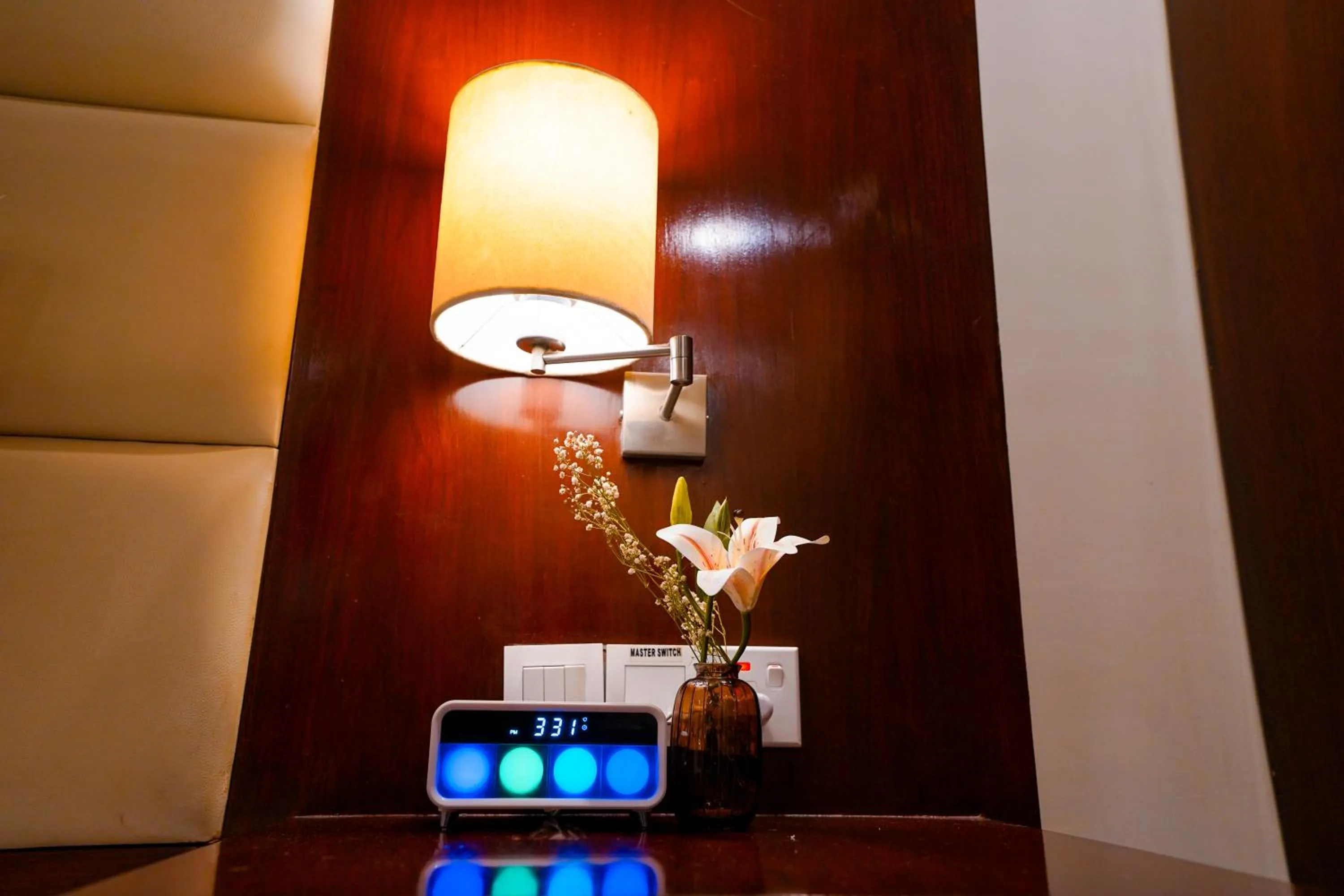 Bed in Nine Tree Luxury Hotel & Suites Lahore