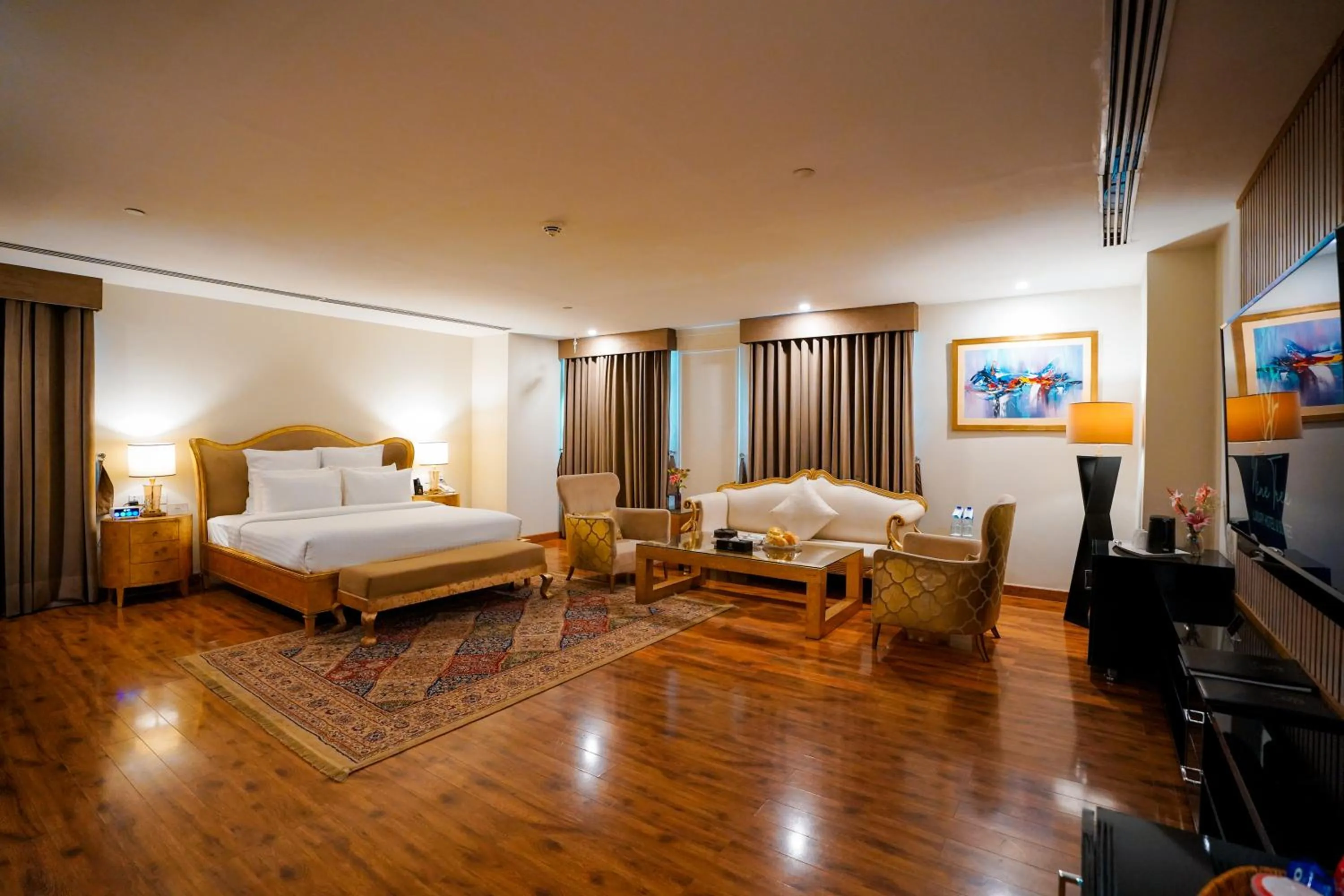 Bedroom, Bed in Nine Tree Luxury Hotel & Suites Lahore