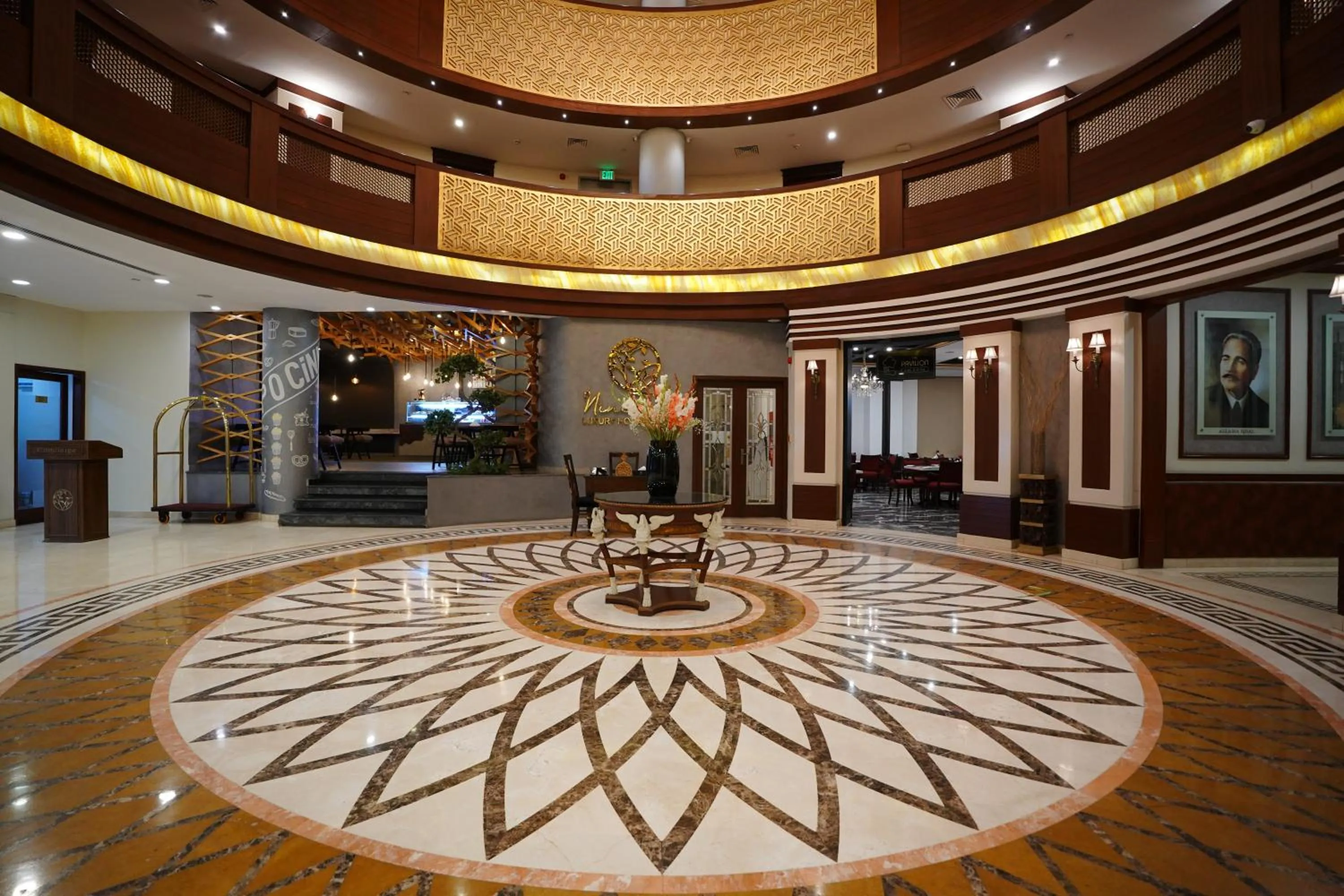 Lobby or reception in Nine Tree Luxury Hotel & Suites Lahore
