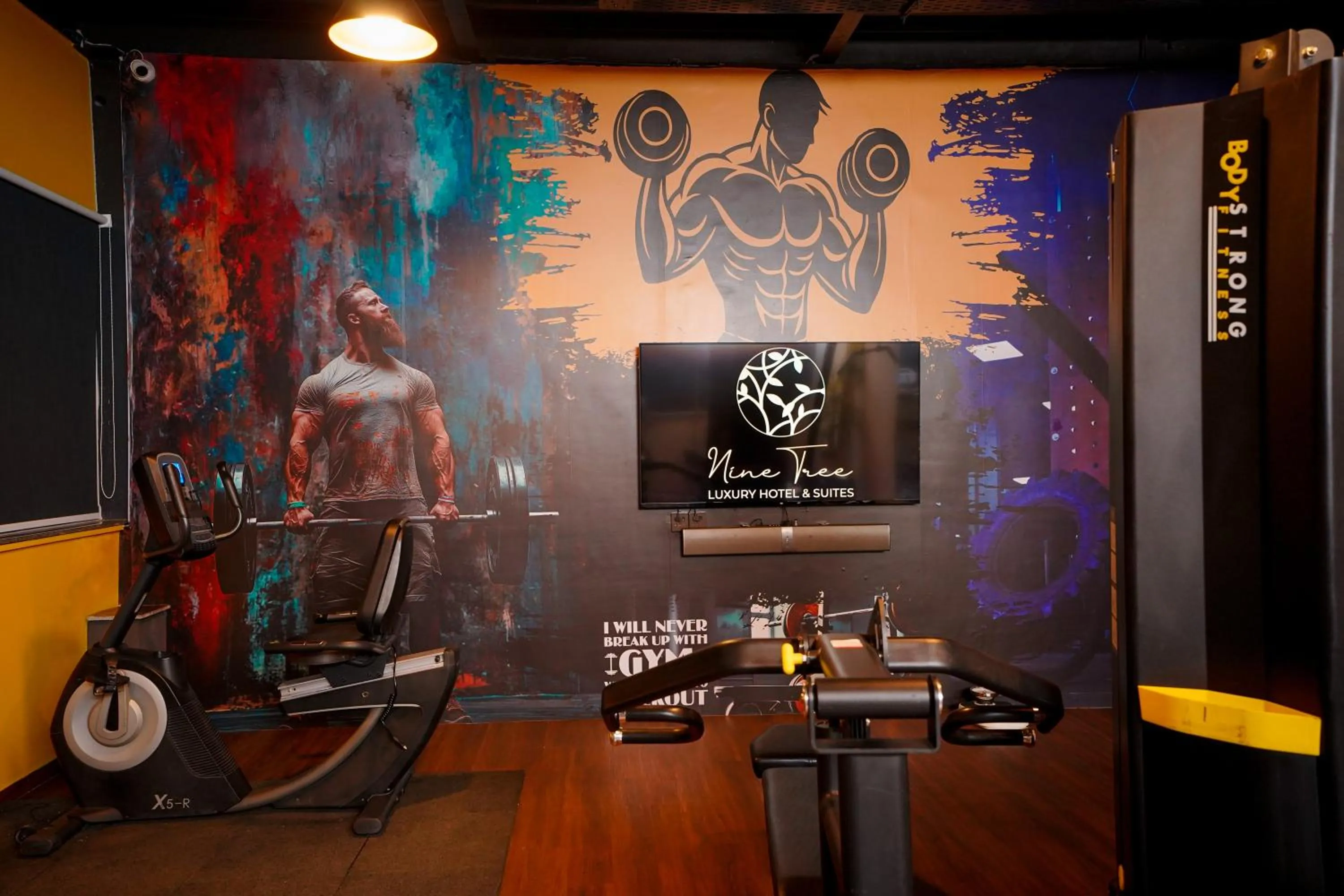 Fitness centre/facilities in Nine Tree Luxury Hotel & Suites Lahore