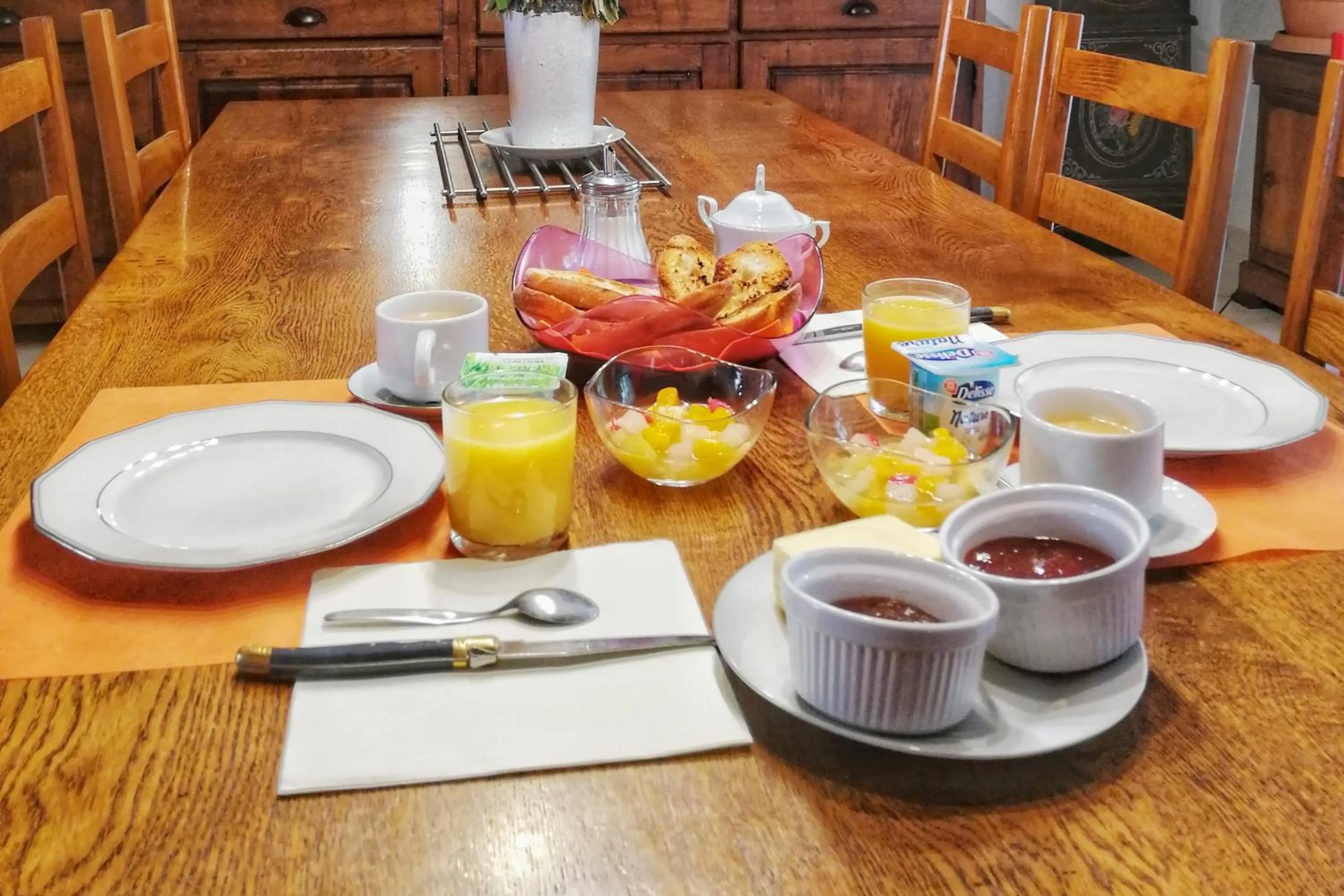 Breakfast in La ferme de Manon