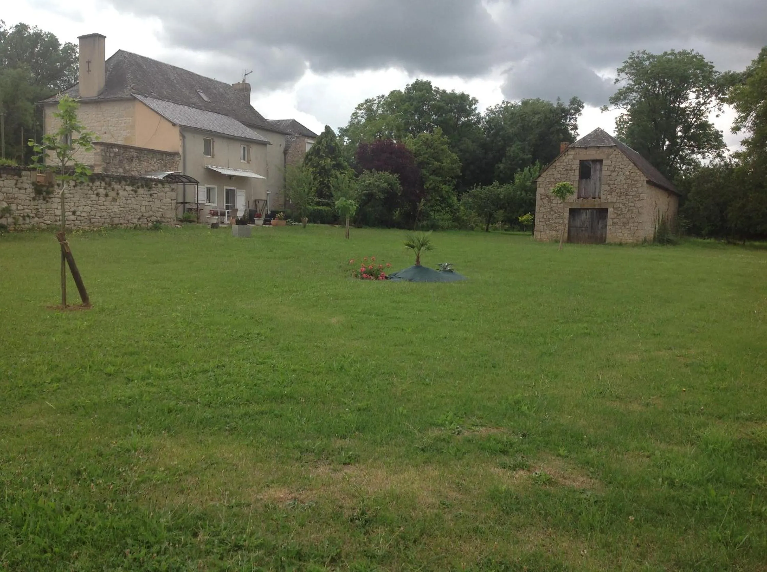 Garden in La ferme de Manon