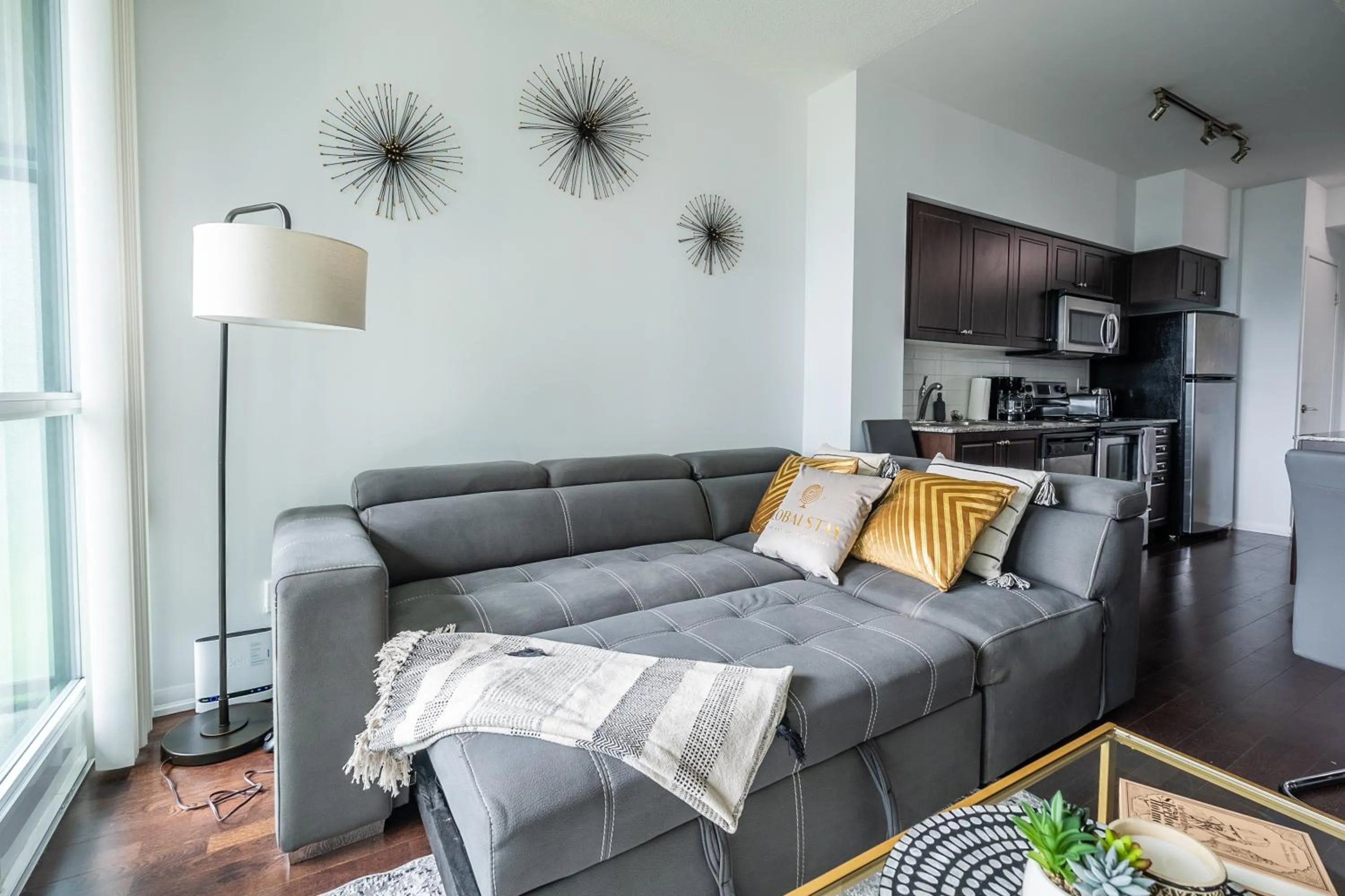 Living room in GLOBALSTAY Magnificent Condos in DT