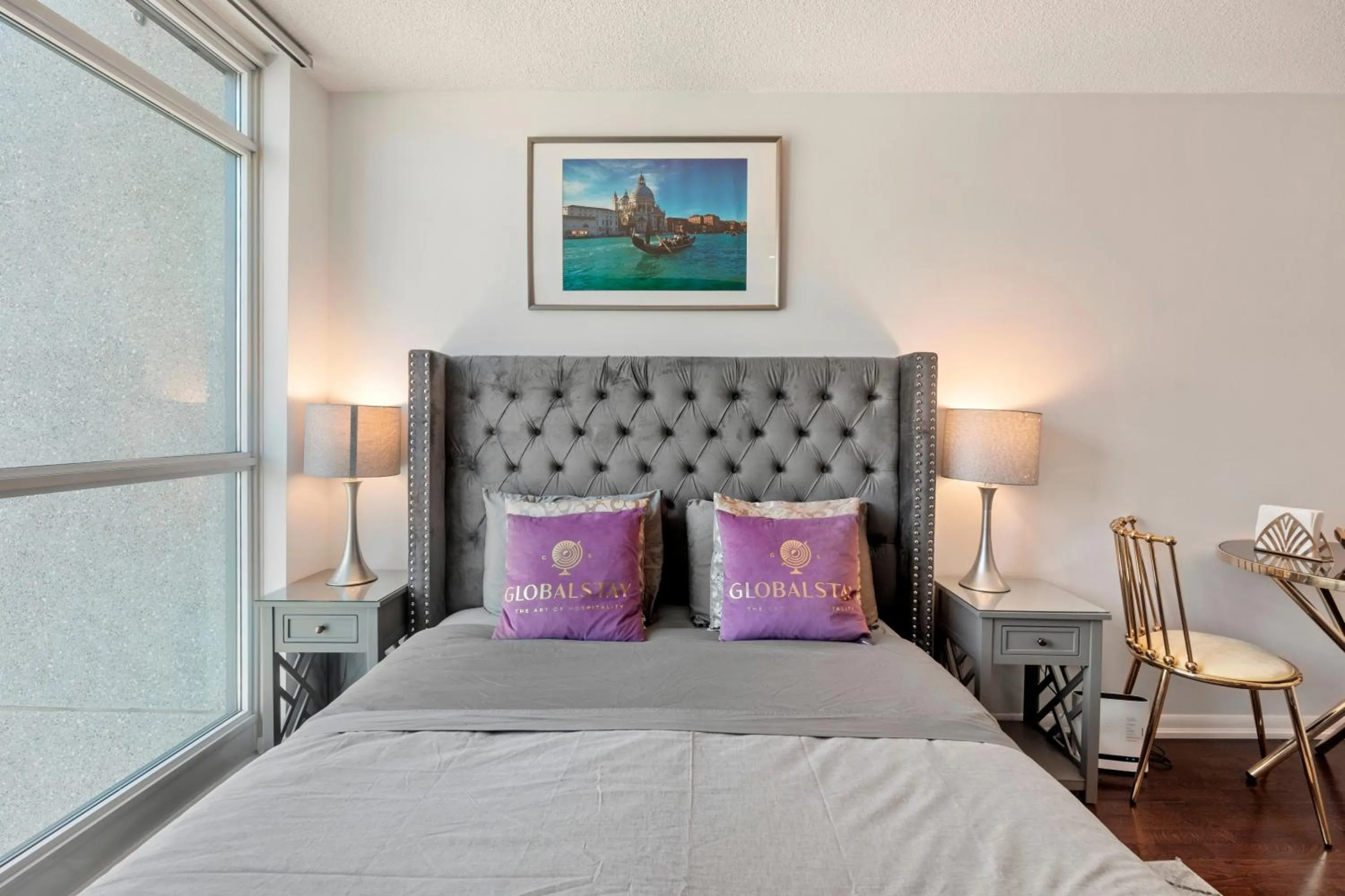 Bed in GLOBALSTAY Magnificent Condos in DT