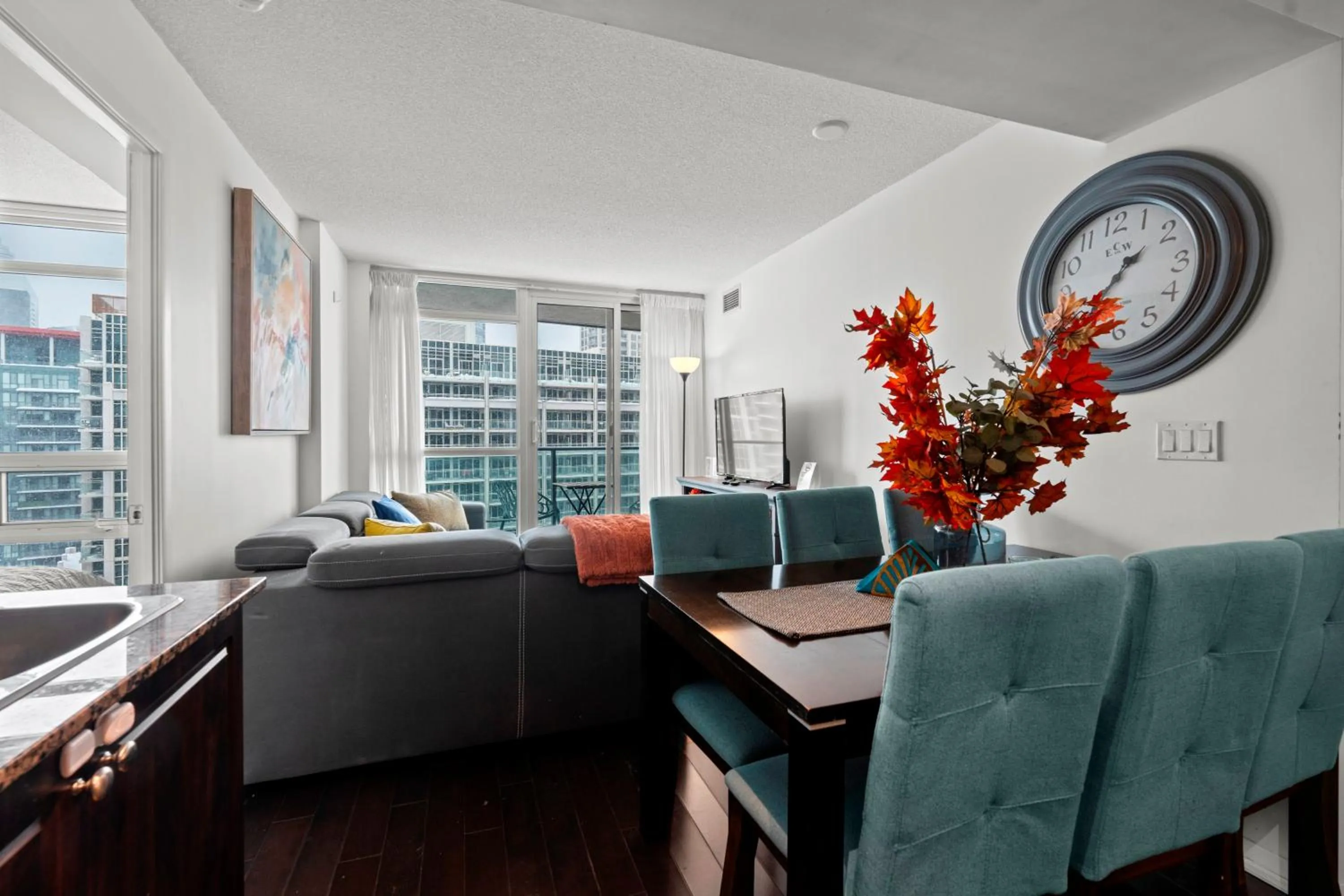 Living room in GLOBALSTAY Magnificent Condos in DT