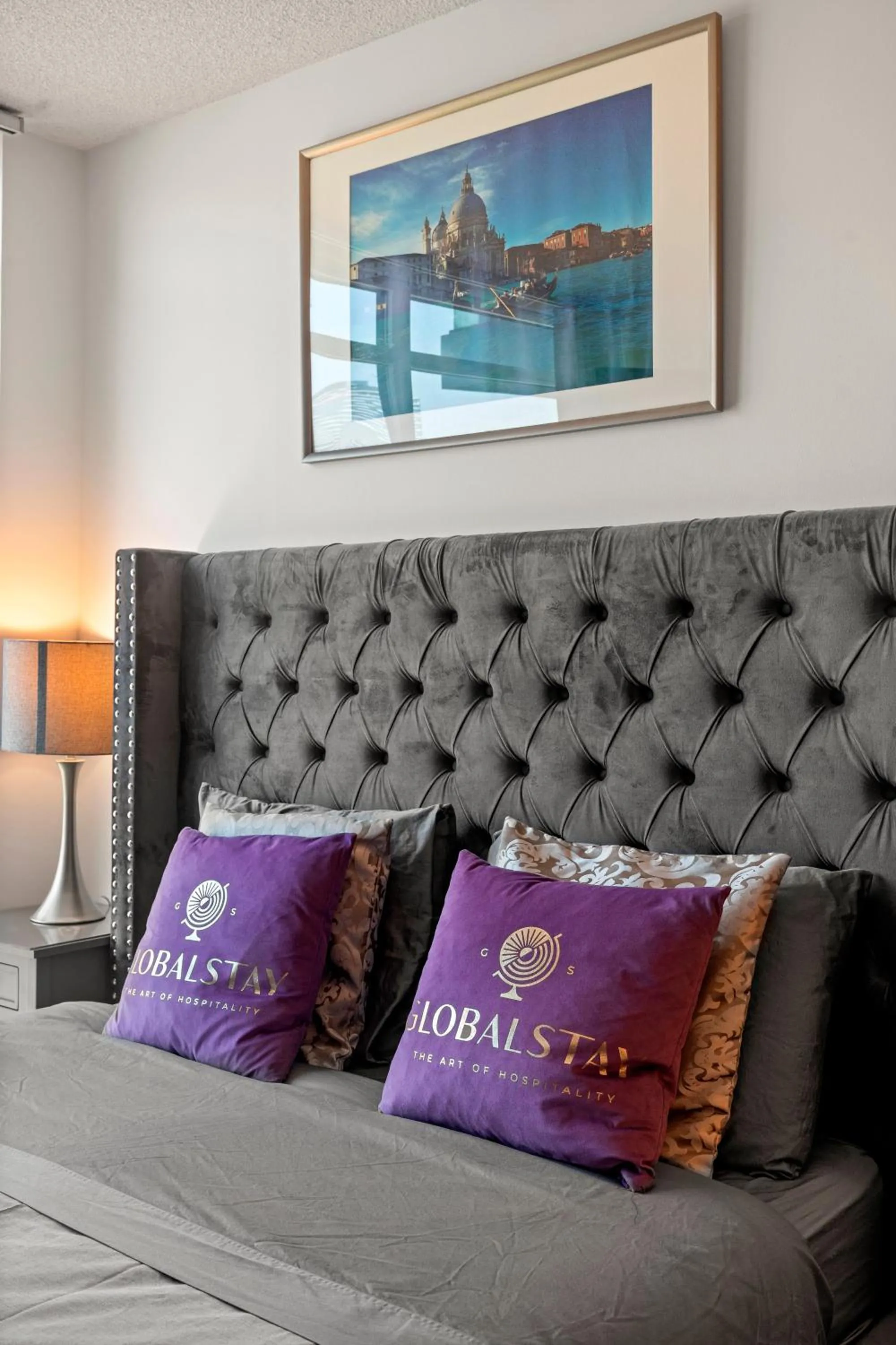 Bed in GLOBALSTAY Magnificent Condos in DT