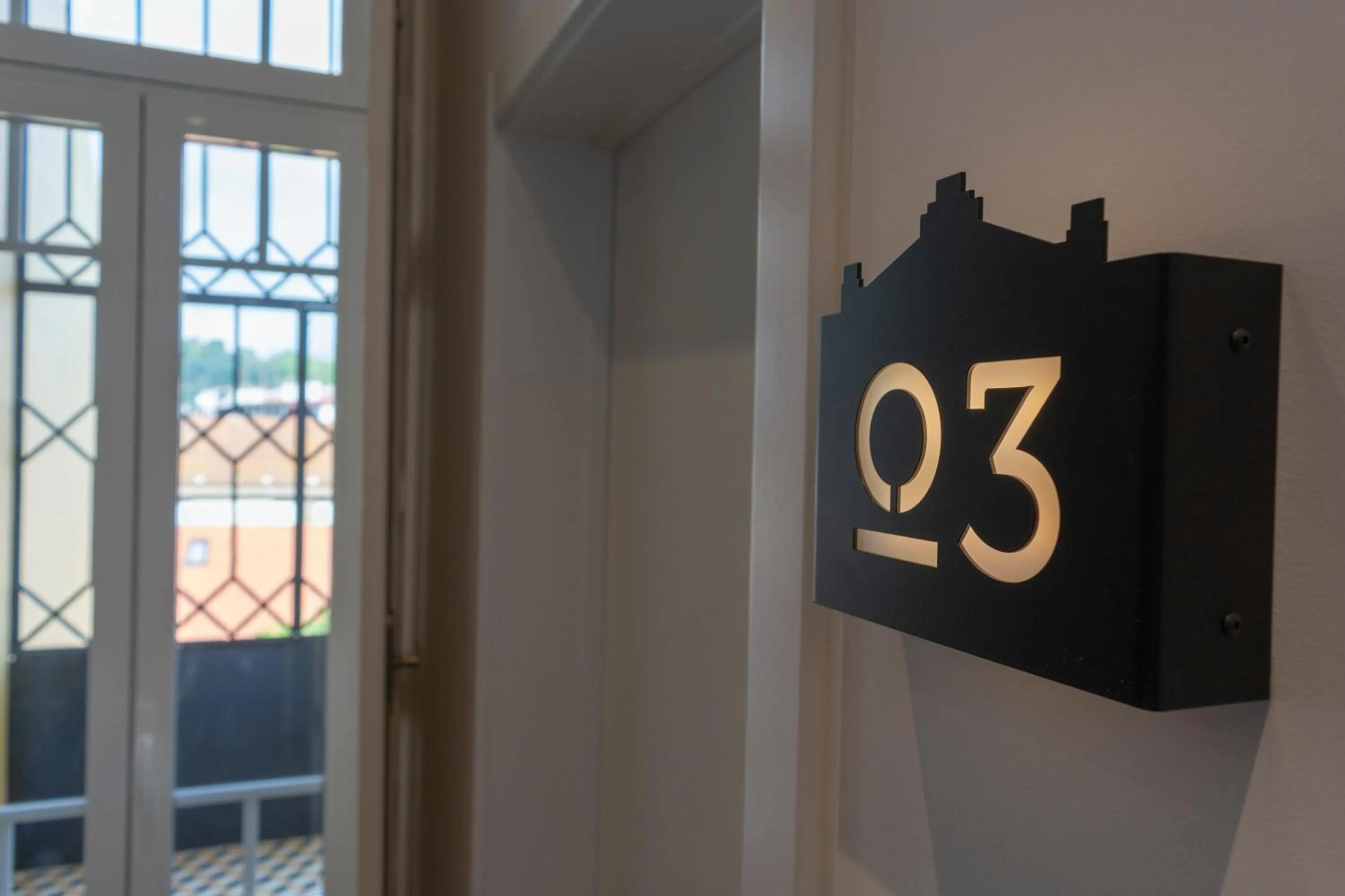 Decorative detail in O Paço - Vintage Suites