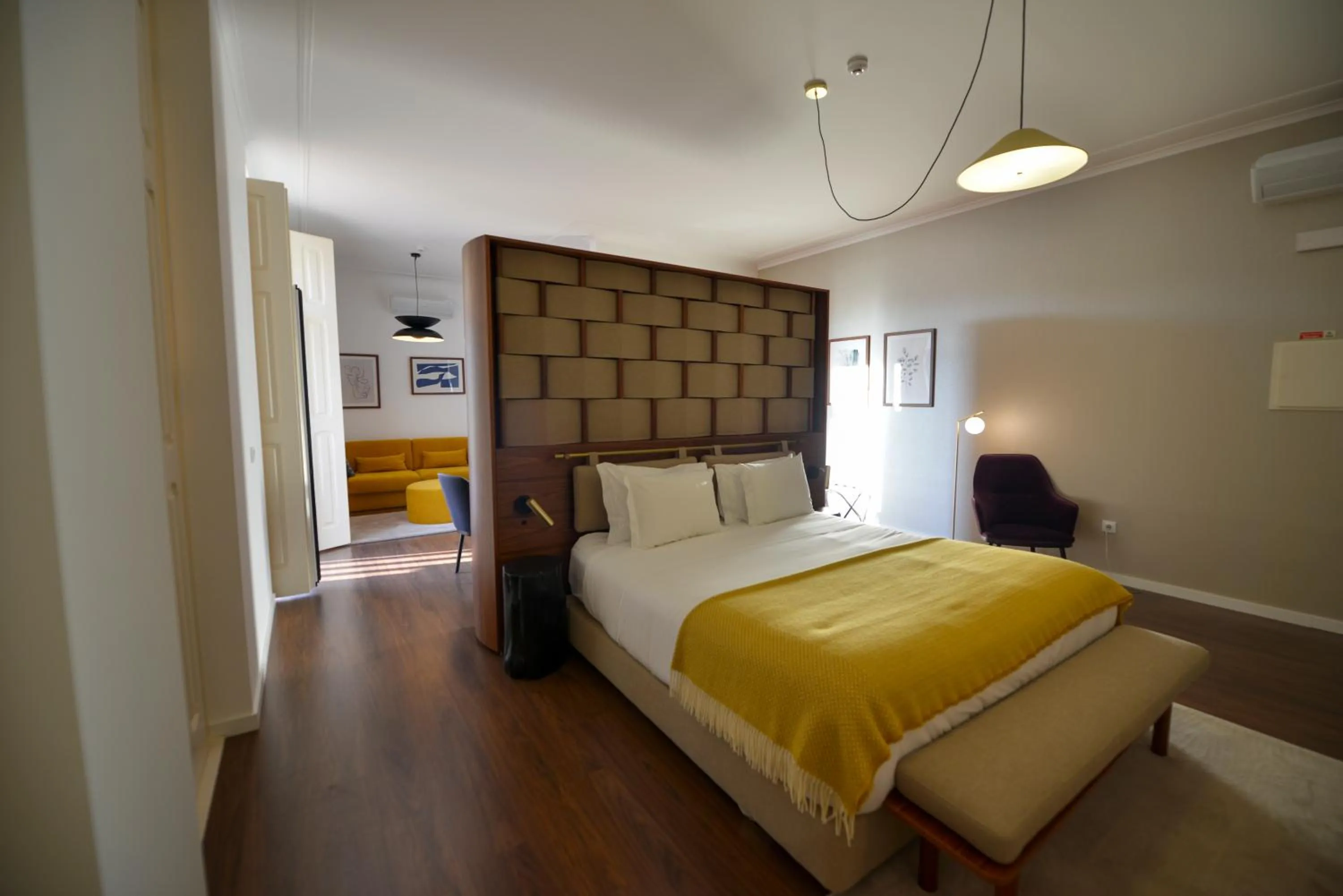 Bed in O Paço - Vintage Suites