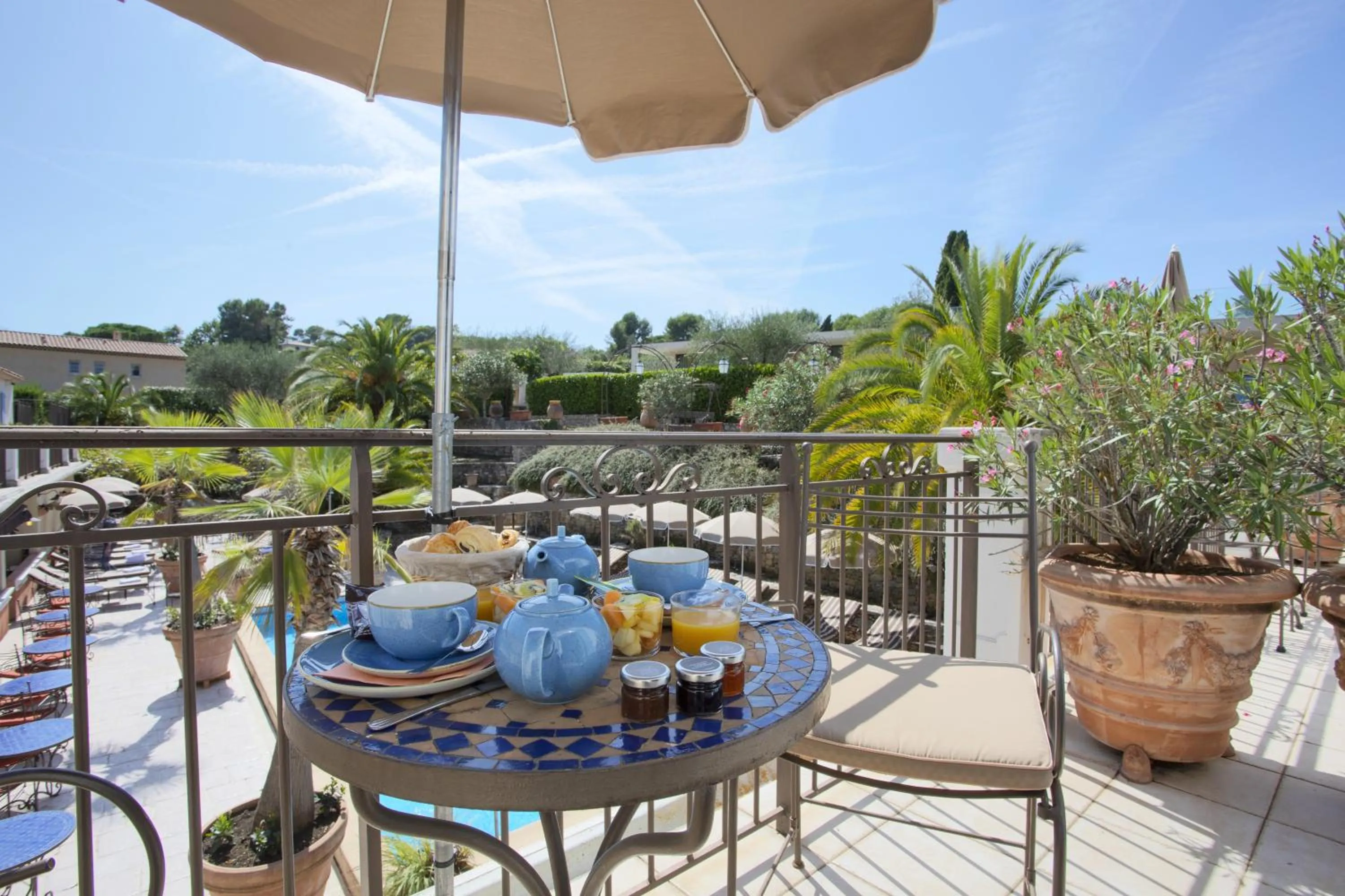 Balcony/Terrace in La Bastide de Valbonne