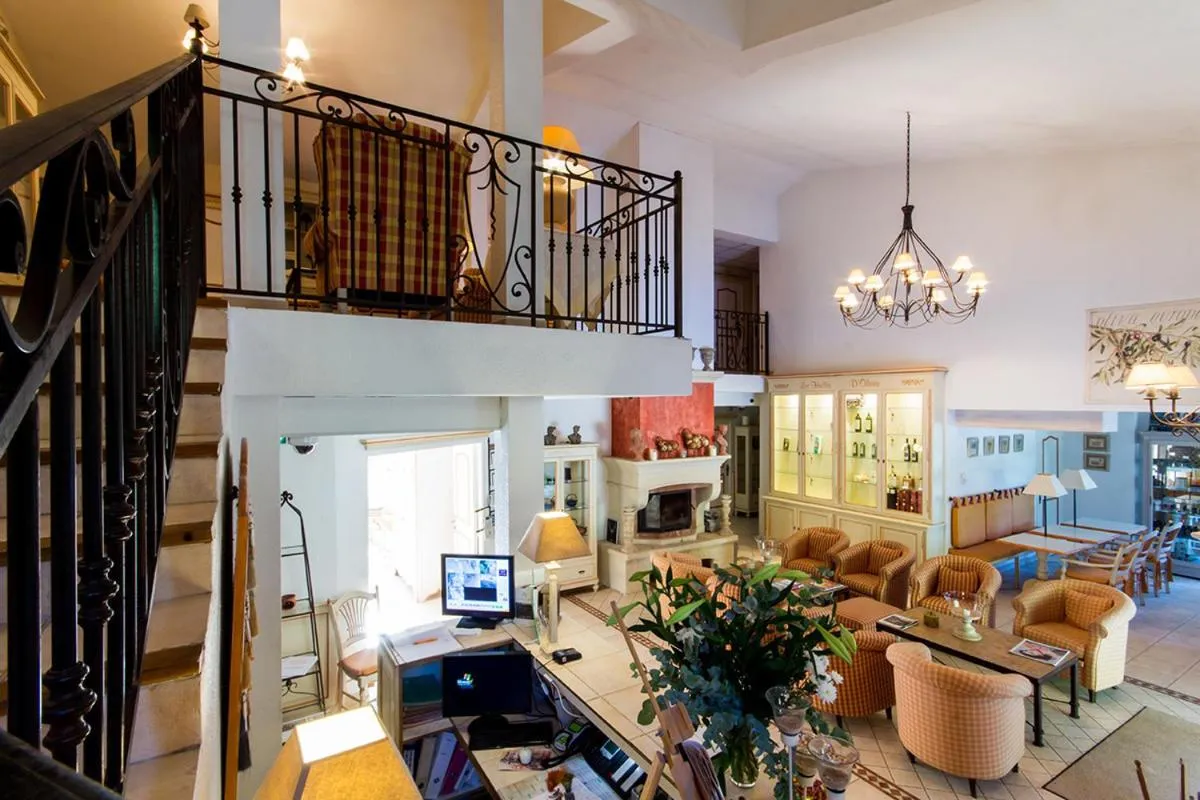 Lobby or reception in La Bastide de Valbonne